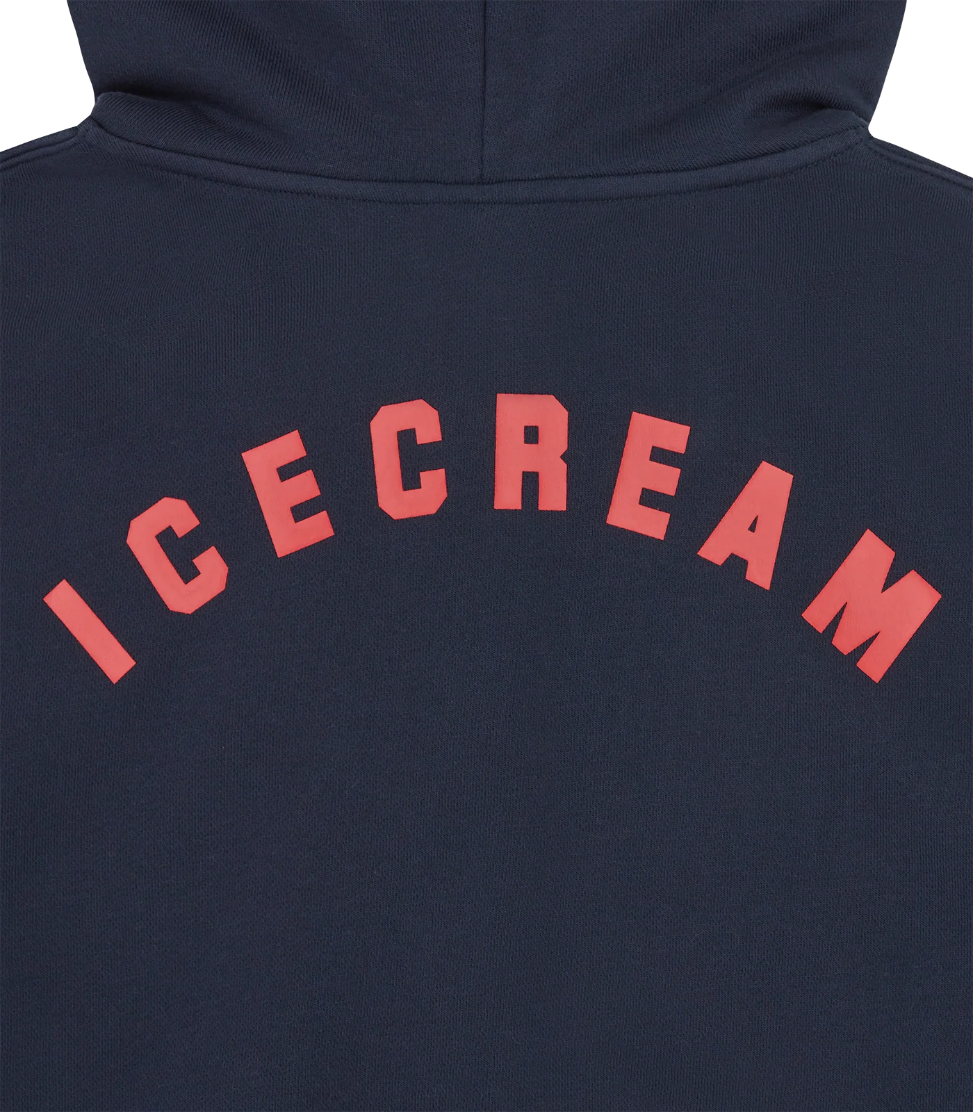CONE CROPPED ZIP THROUGH HOOD - NAVY - Image 6