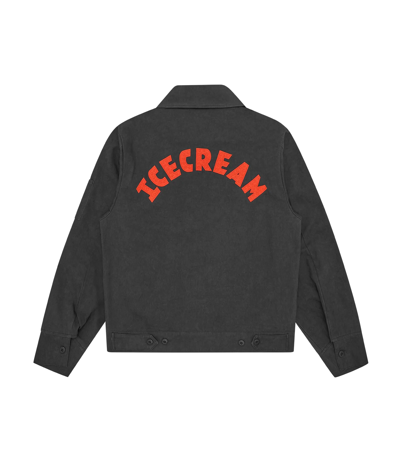 CONE PATCH WORK JACKET - WASHED BLACK - Image 2