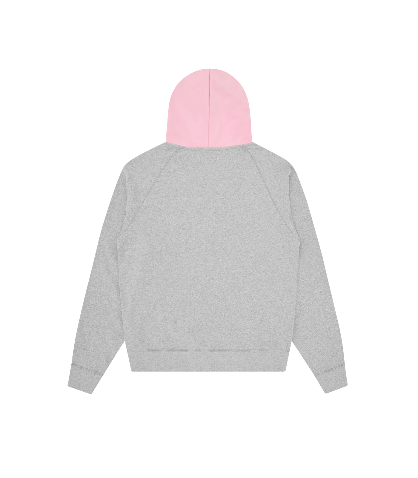 CONES & BONES ZIP THROUGH HOOD - HEATHER GREY - Image 2