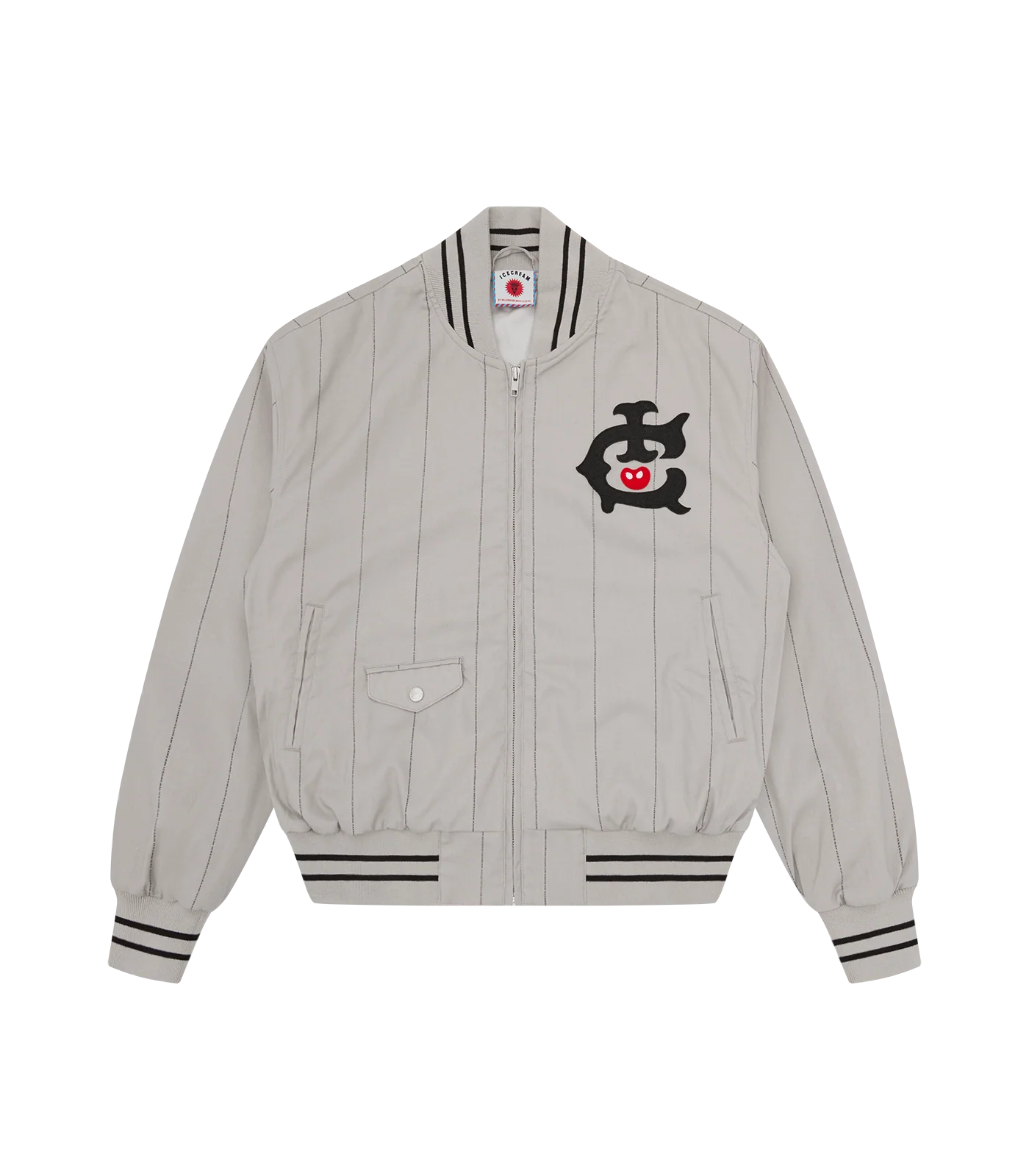 CONVENIENCE STORE LIGHTWEIGHT BOMBER JACKET - GREY