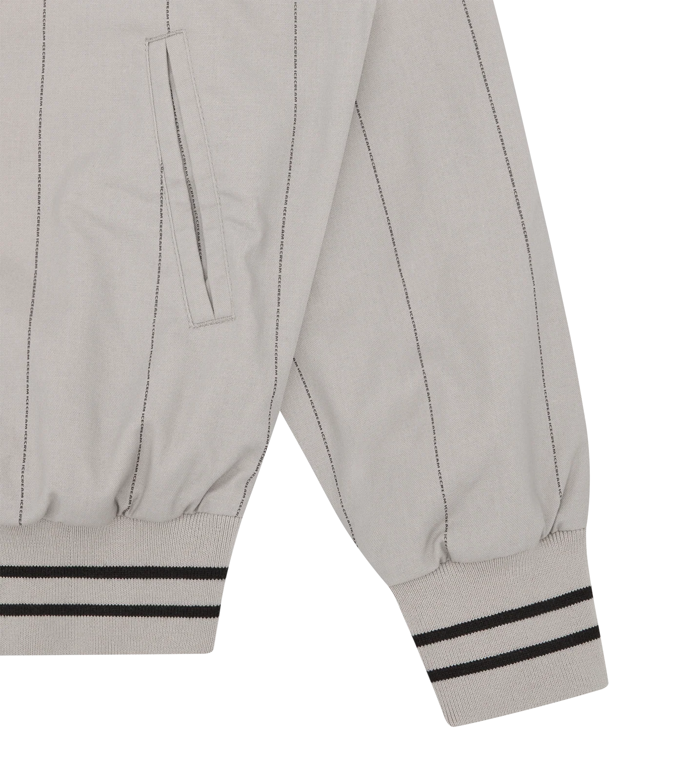 CONVENIENCE STORE LIGHTWEIGHT BOMBER JACKET - GREY - Image 4