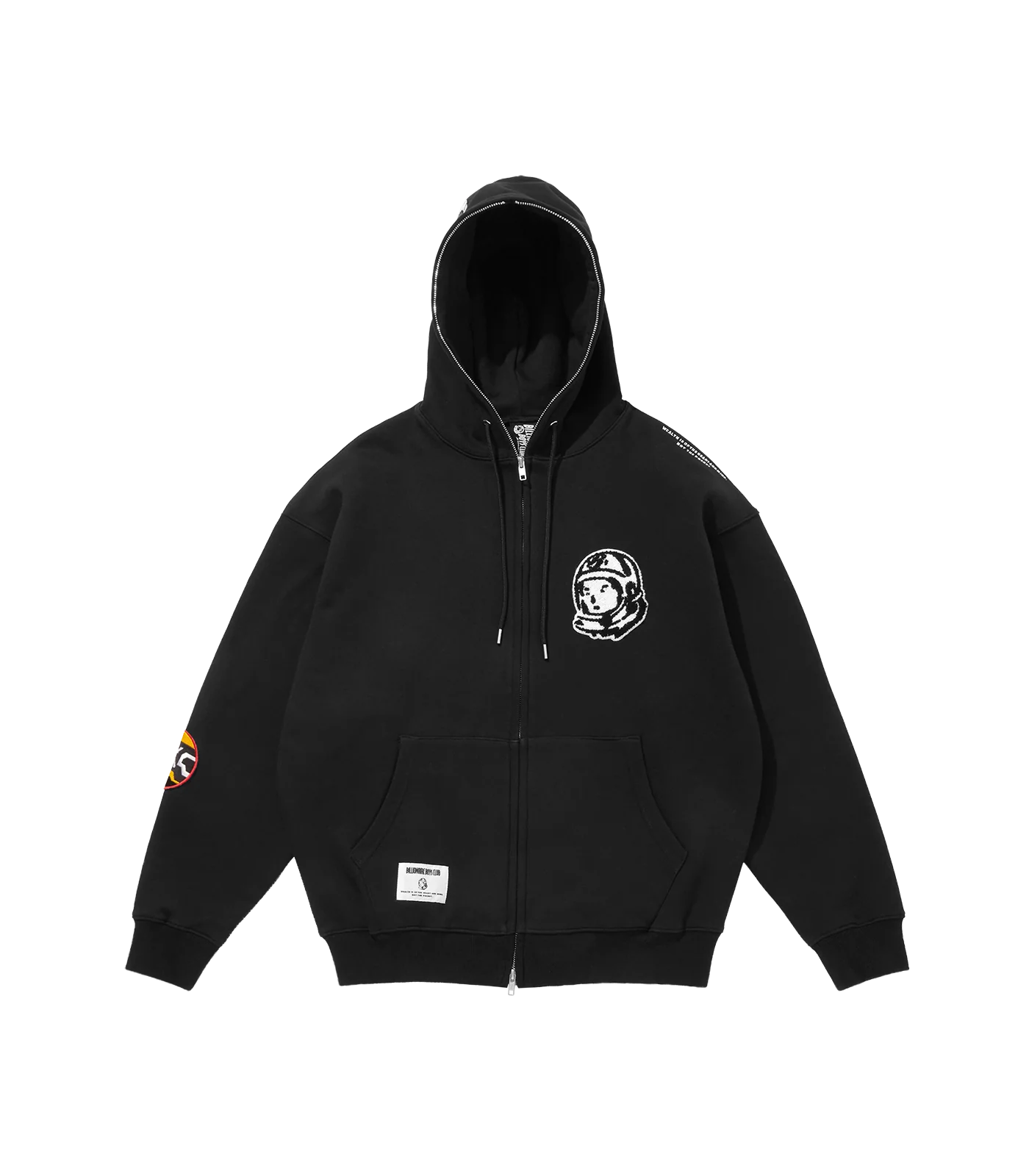 ASTRO FULL ZIP UP HOOD - BLACK