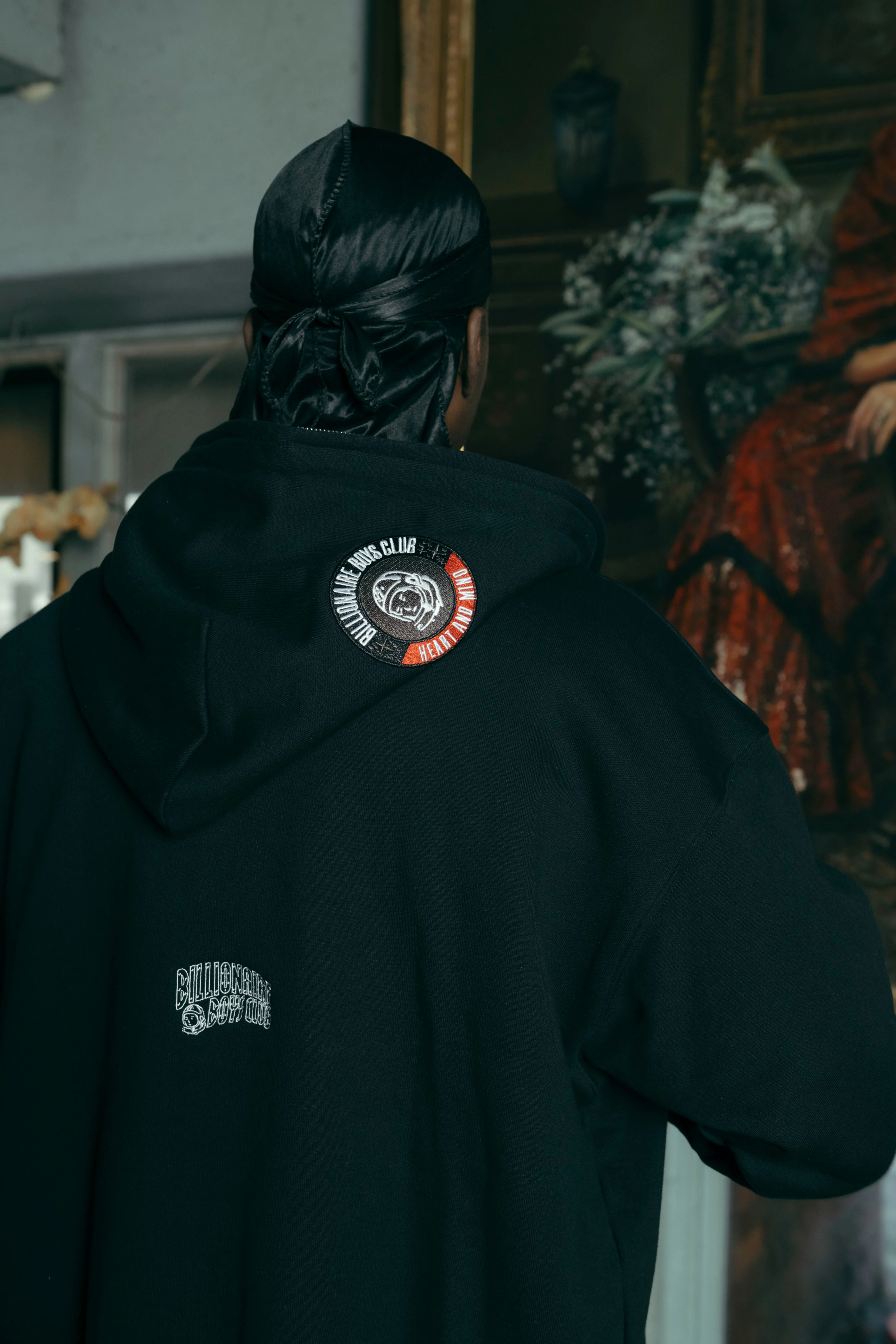 ASTRO FULL ZIP UP HOOD - BLACK - Image 9