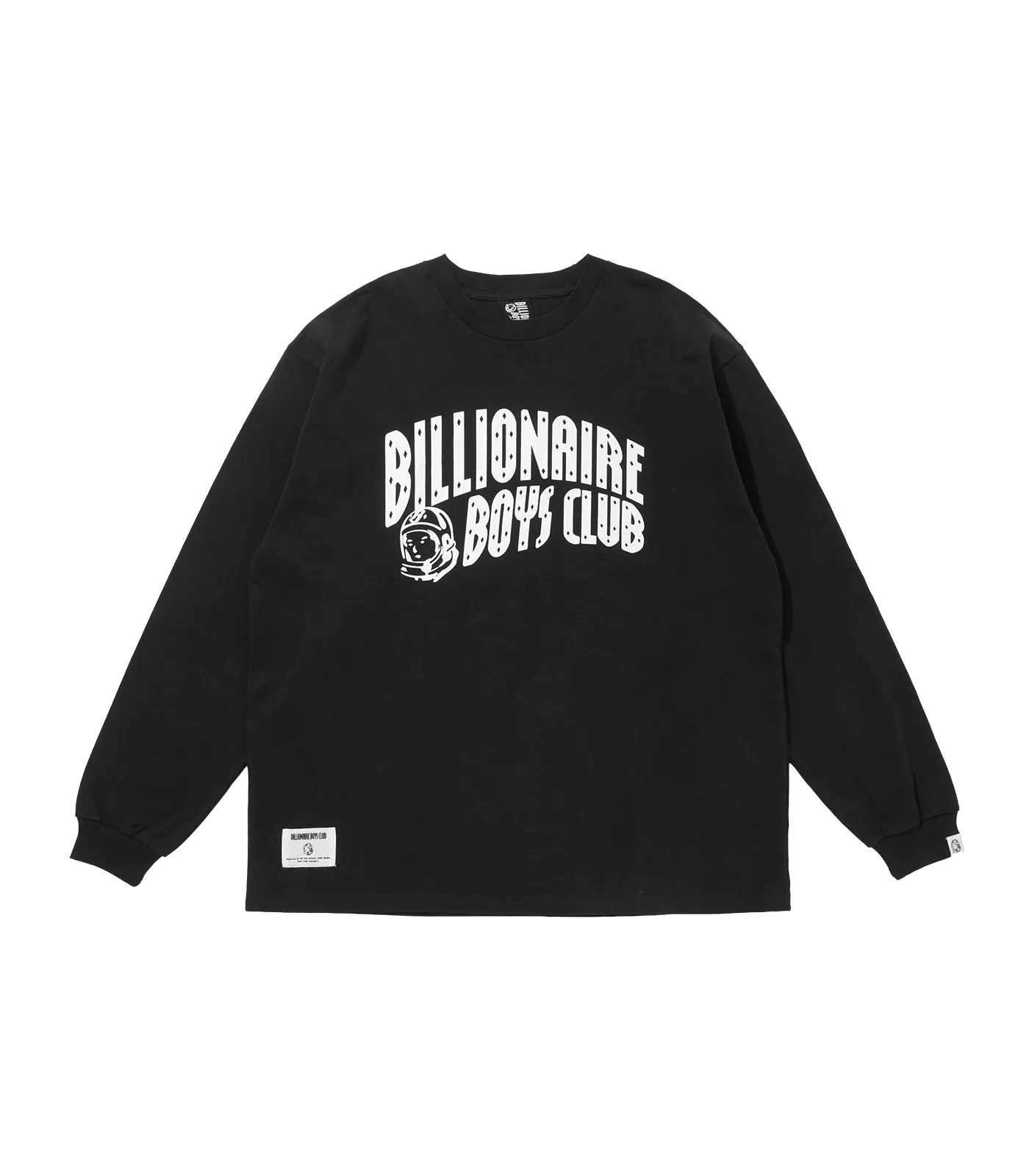 ARCH LOGO L/S T-SHIRT - BLACK