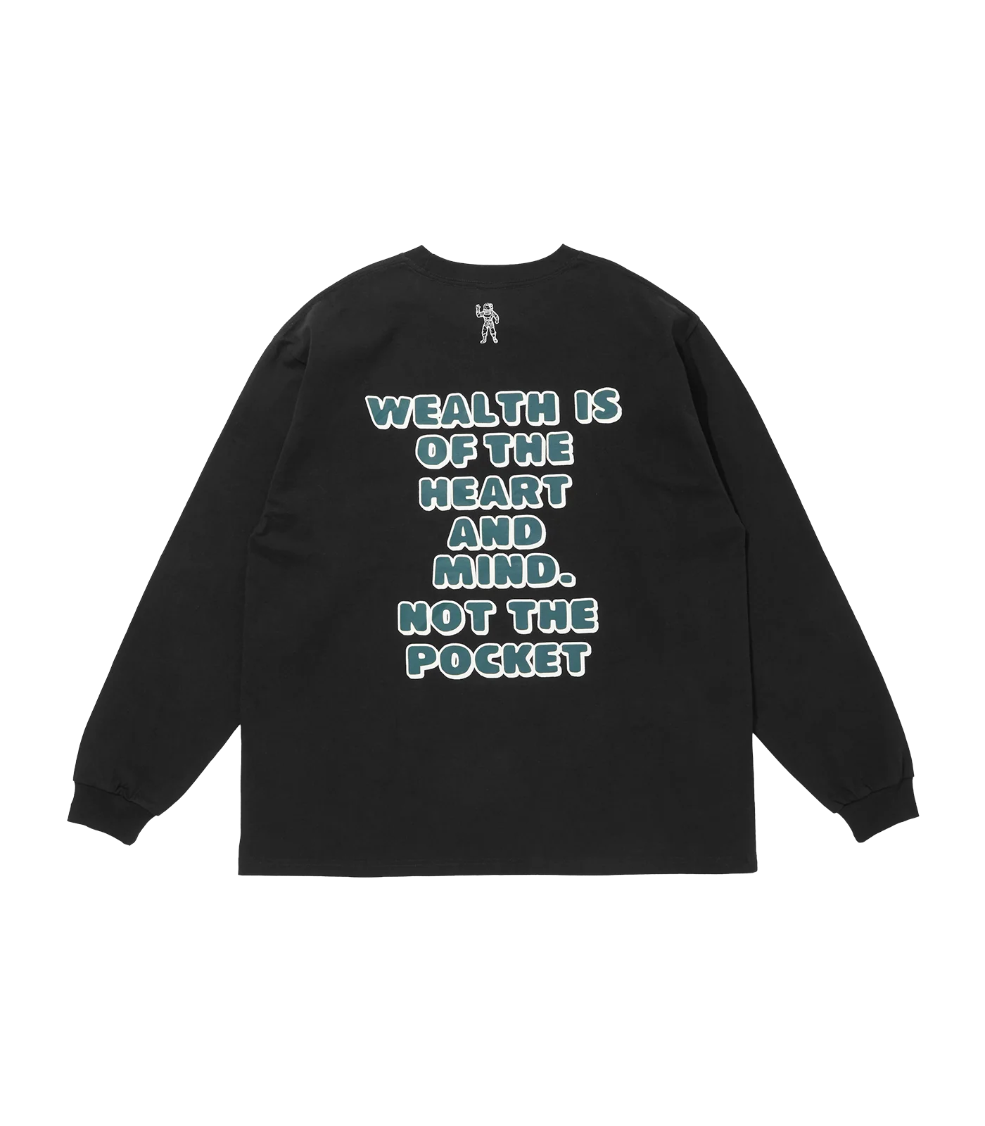 ARCH LOGO L/S T-SHIRT - BLACK - Image 2