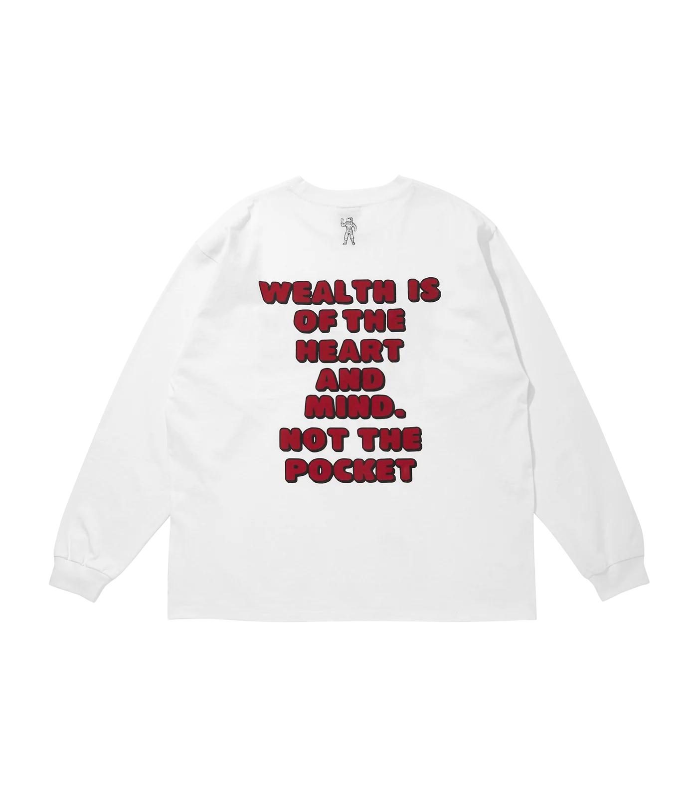 ARCH LOGO L/S T-SHIRT - WHITE - Image 2
