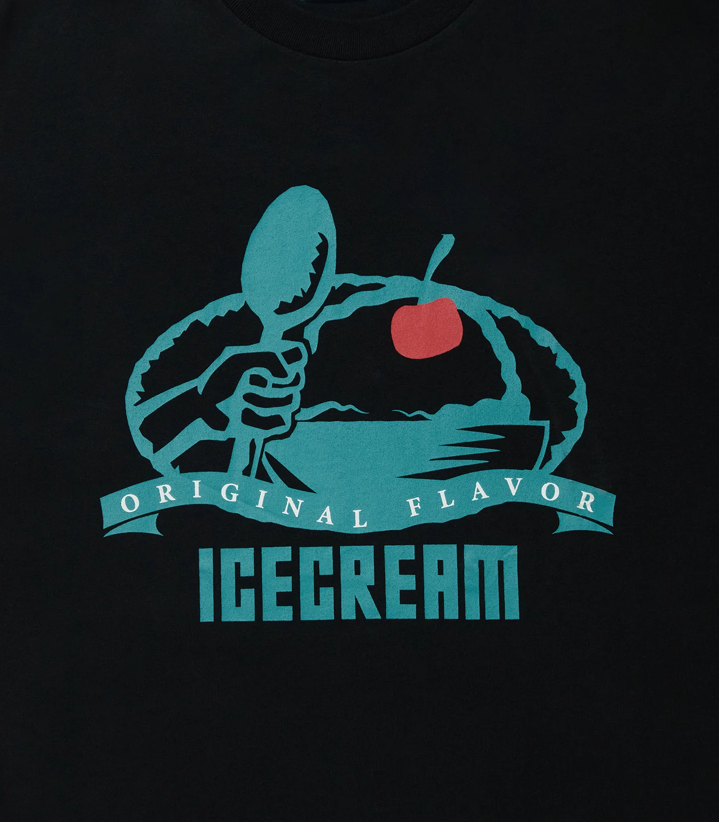 FLAVOUR T-SHIRT - BLACK - Image 3