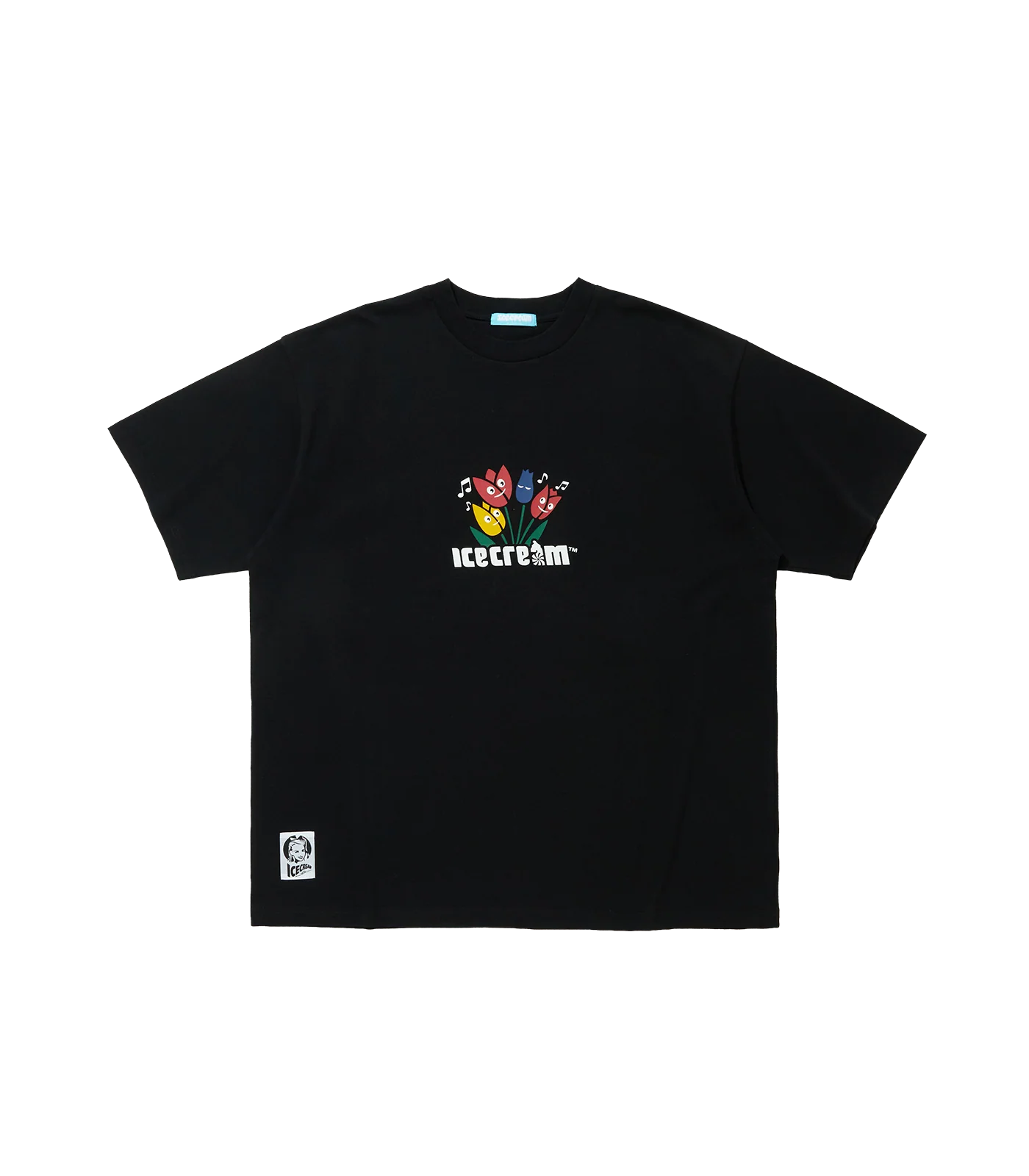 ICECREAM T-SHIRT - BLACK