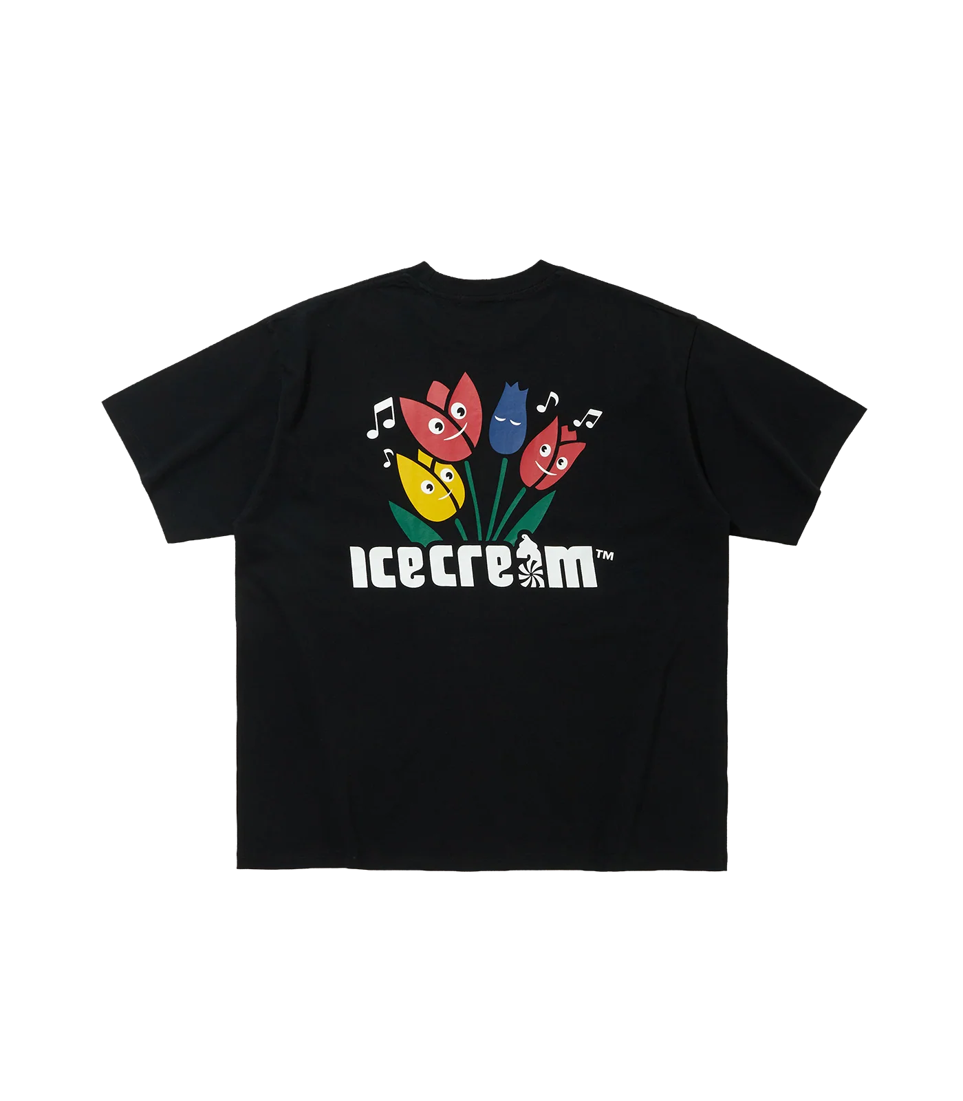 ICECREAM T-SHIRT - BLACK - Image 2
