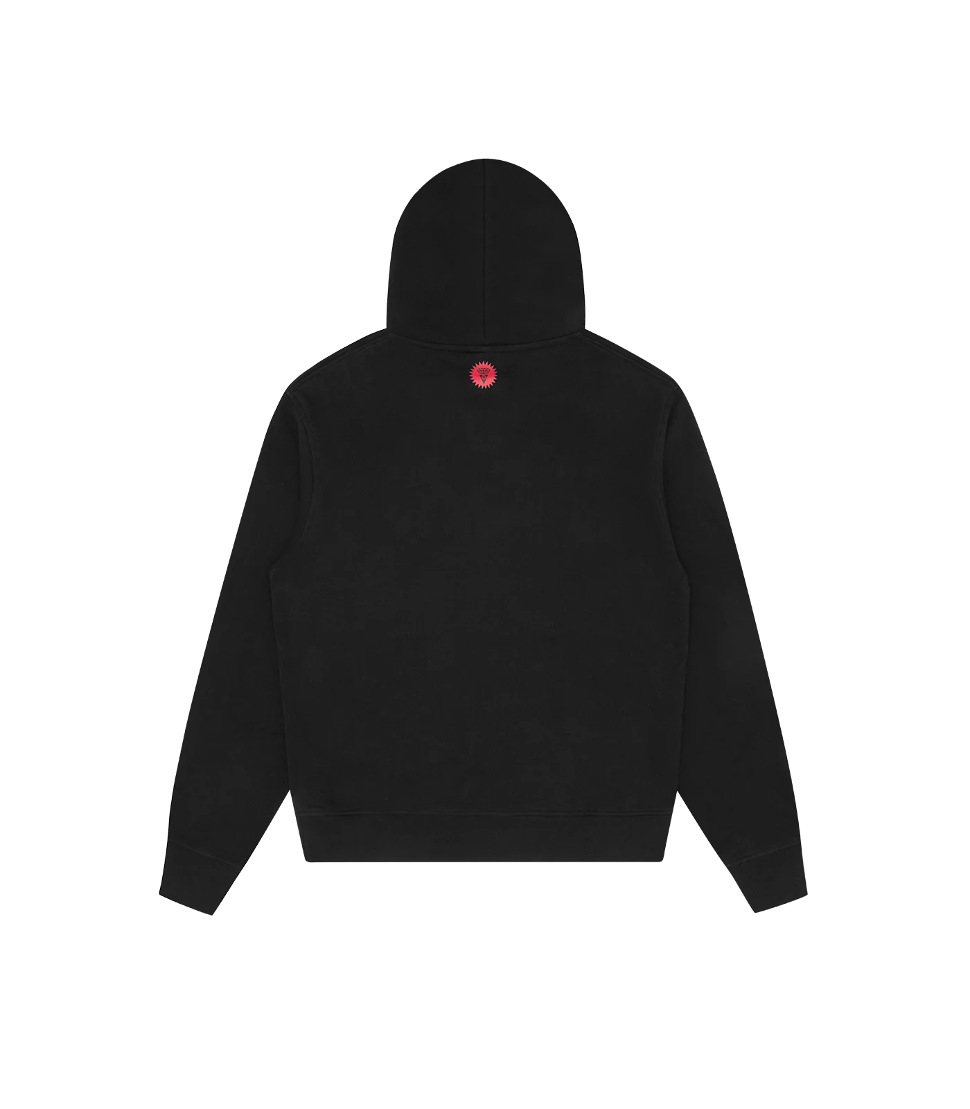 CRYSTAL RUNNING DOG POPOVER HOOD - BLACK - Image 2