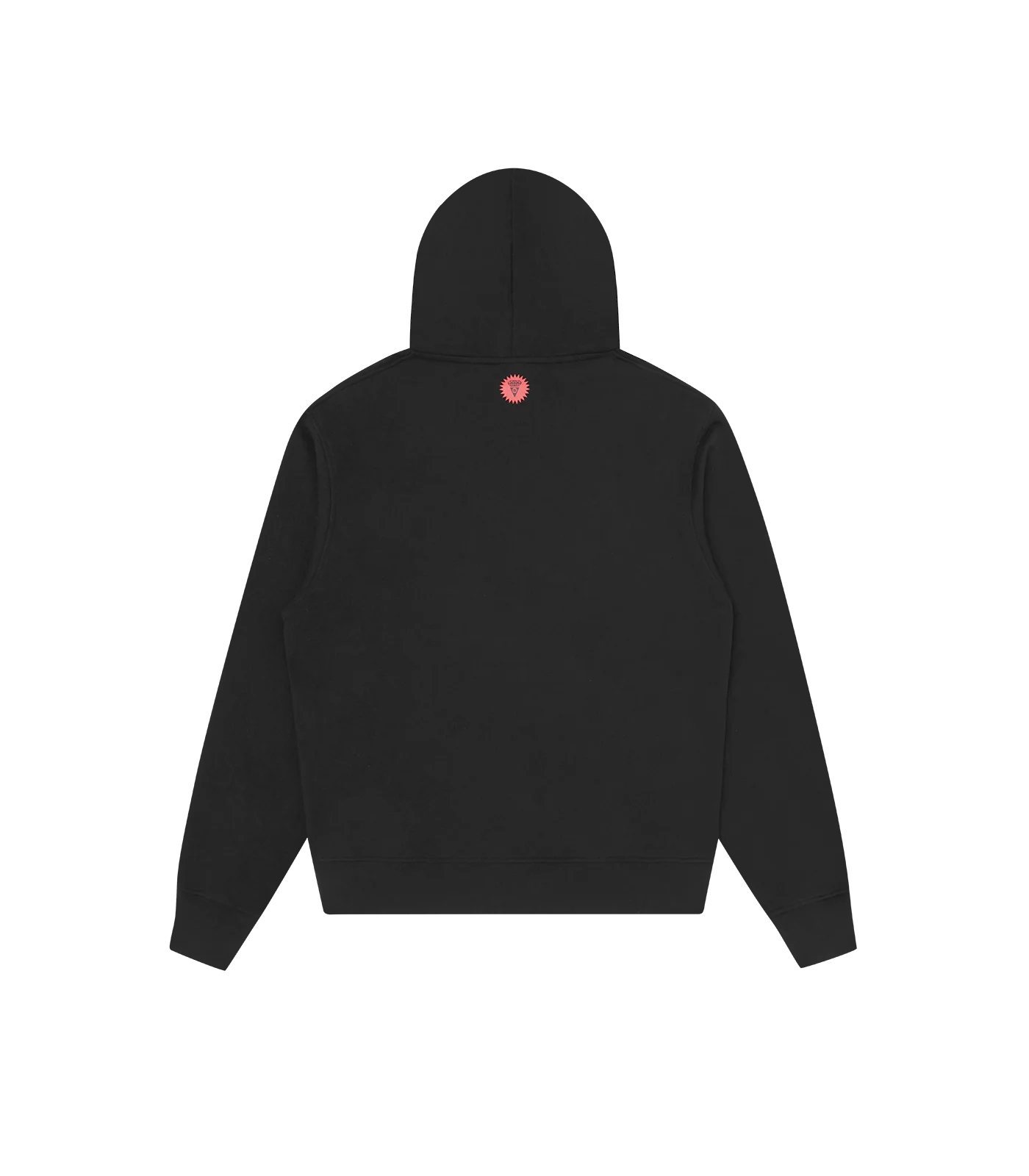 CRYSTAL RUNNING DOG POPOVER HOOD - BLACK - Image 2