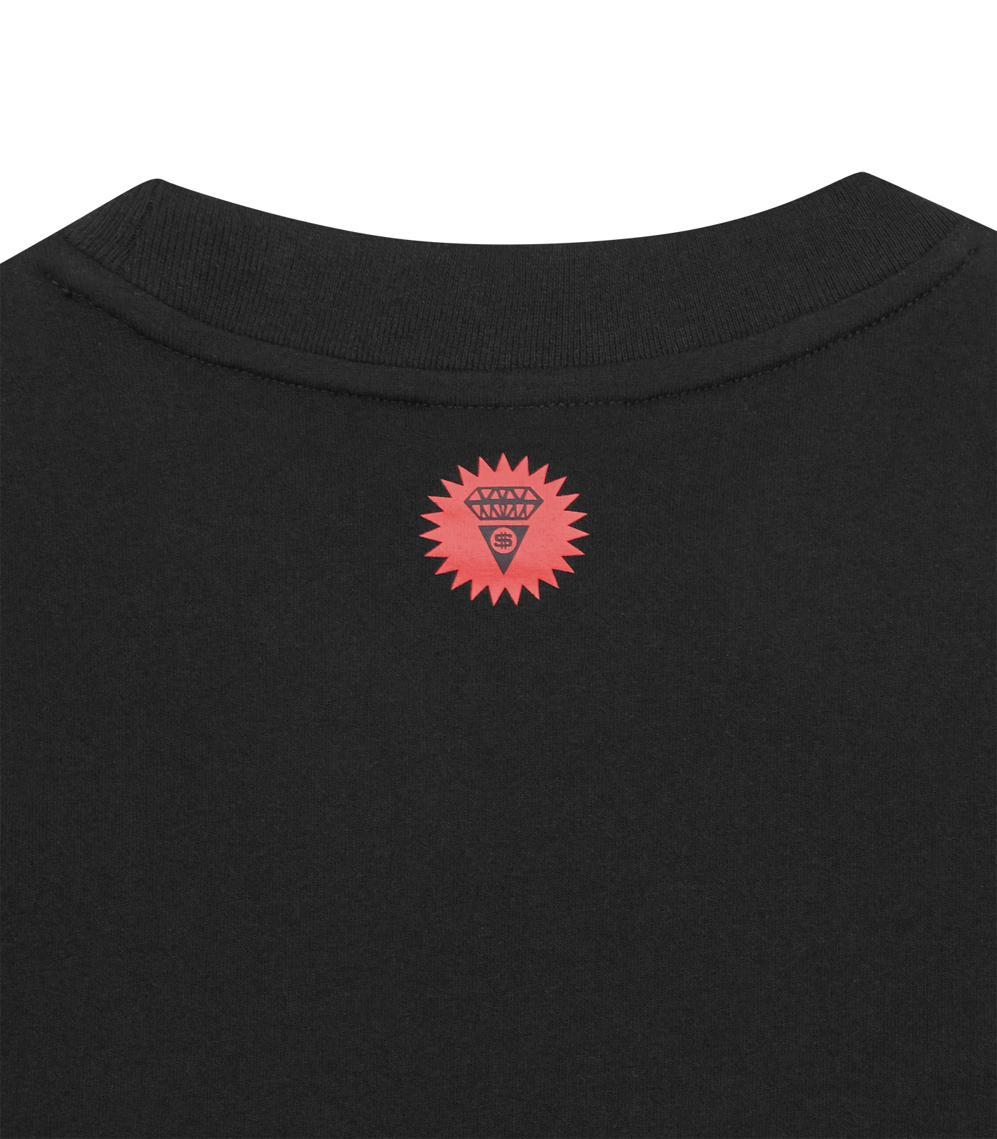 CRYSTAL RUNNING DOG T-SHIRT - BLACK - Image 4