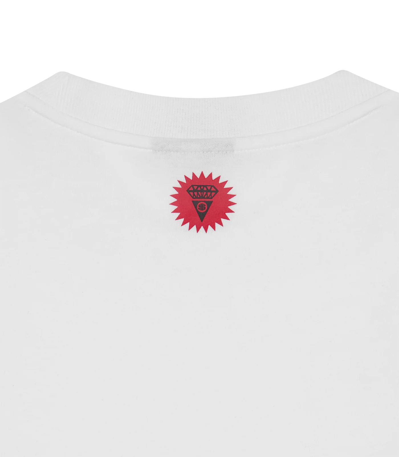 CRYSTAL RUNNING DOG T-SHIRT - WHITE - Image 4