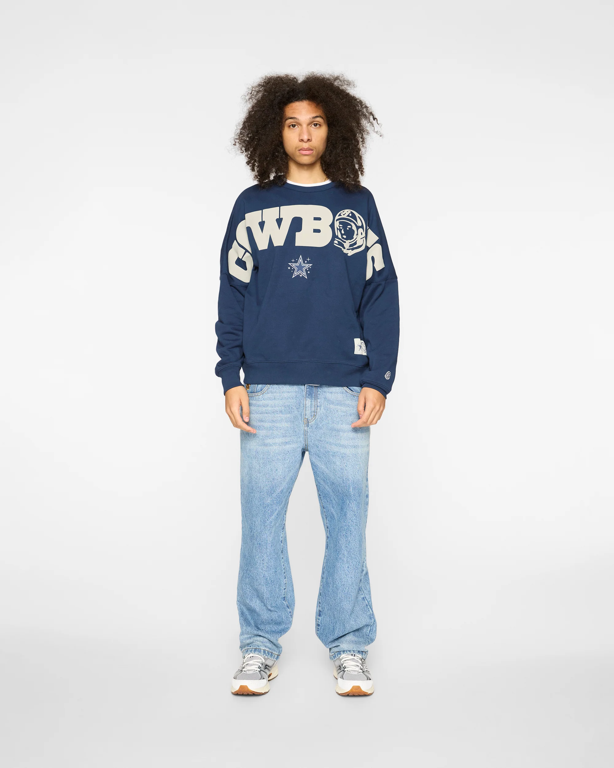 DALLAS COWBOYS CREWNECK - NAVY - Image 3