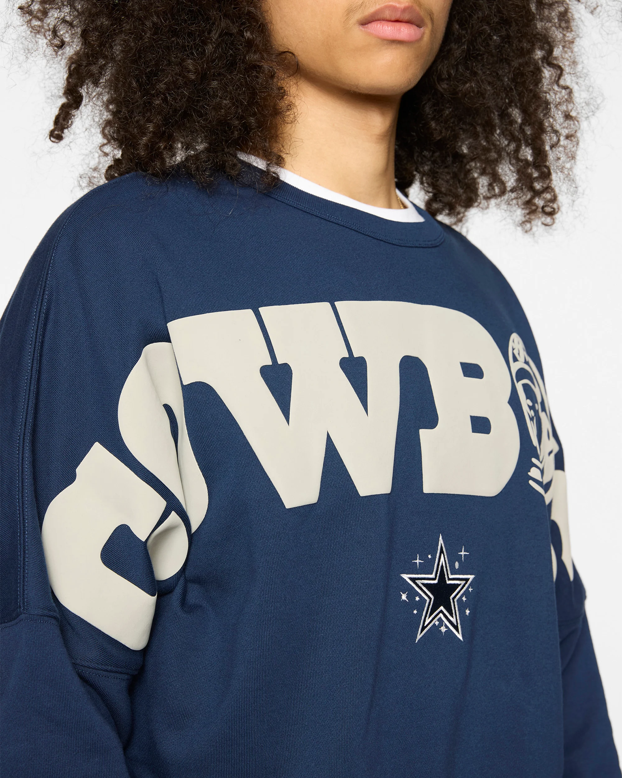 DALLAS COWBOYS CREWNECK - NAVY - Image 5