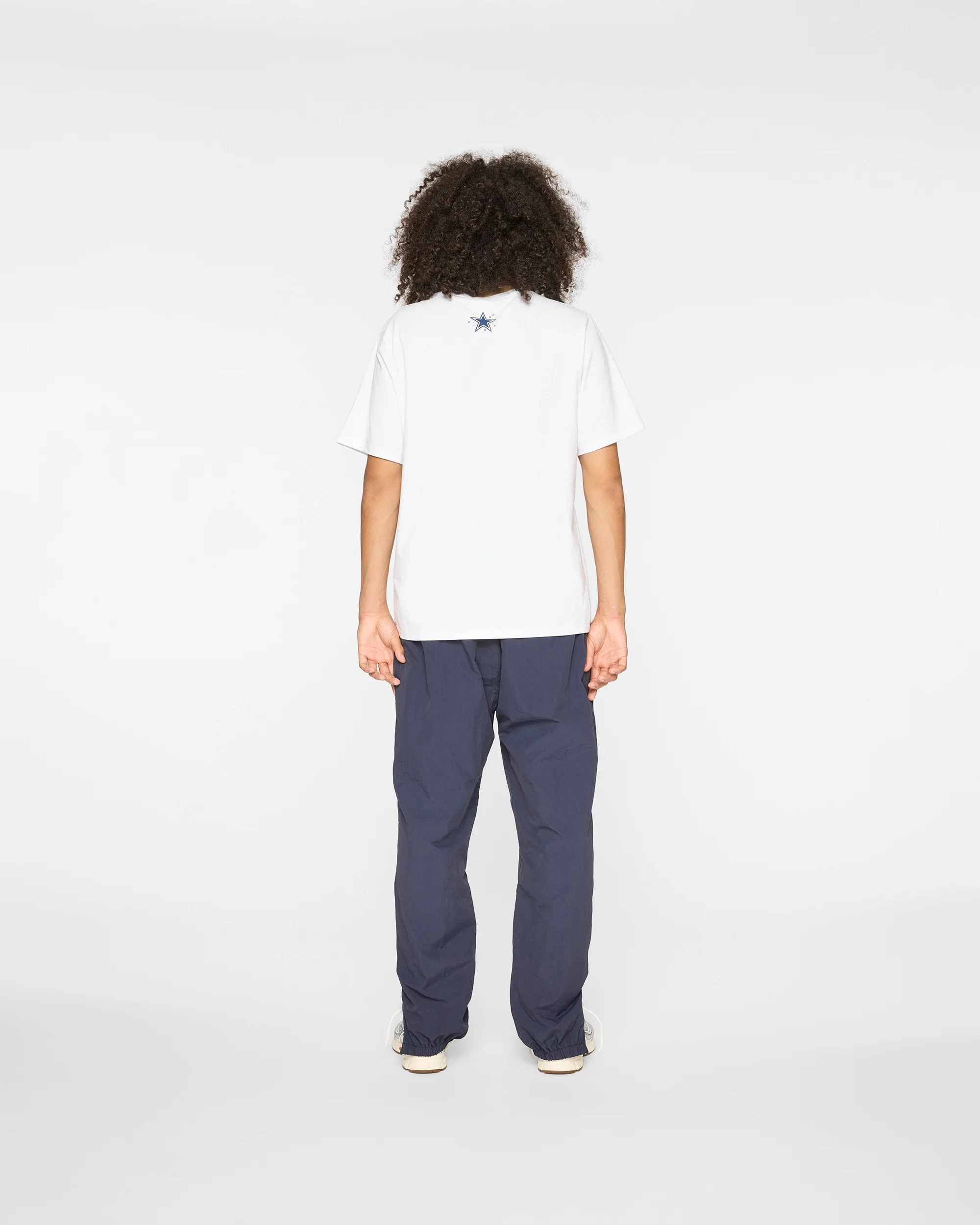 DALLAS COWBOYS CURVE LOGO SS WHITE TEE - WHITE - Image 4