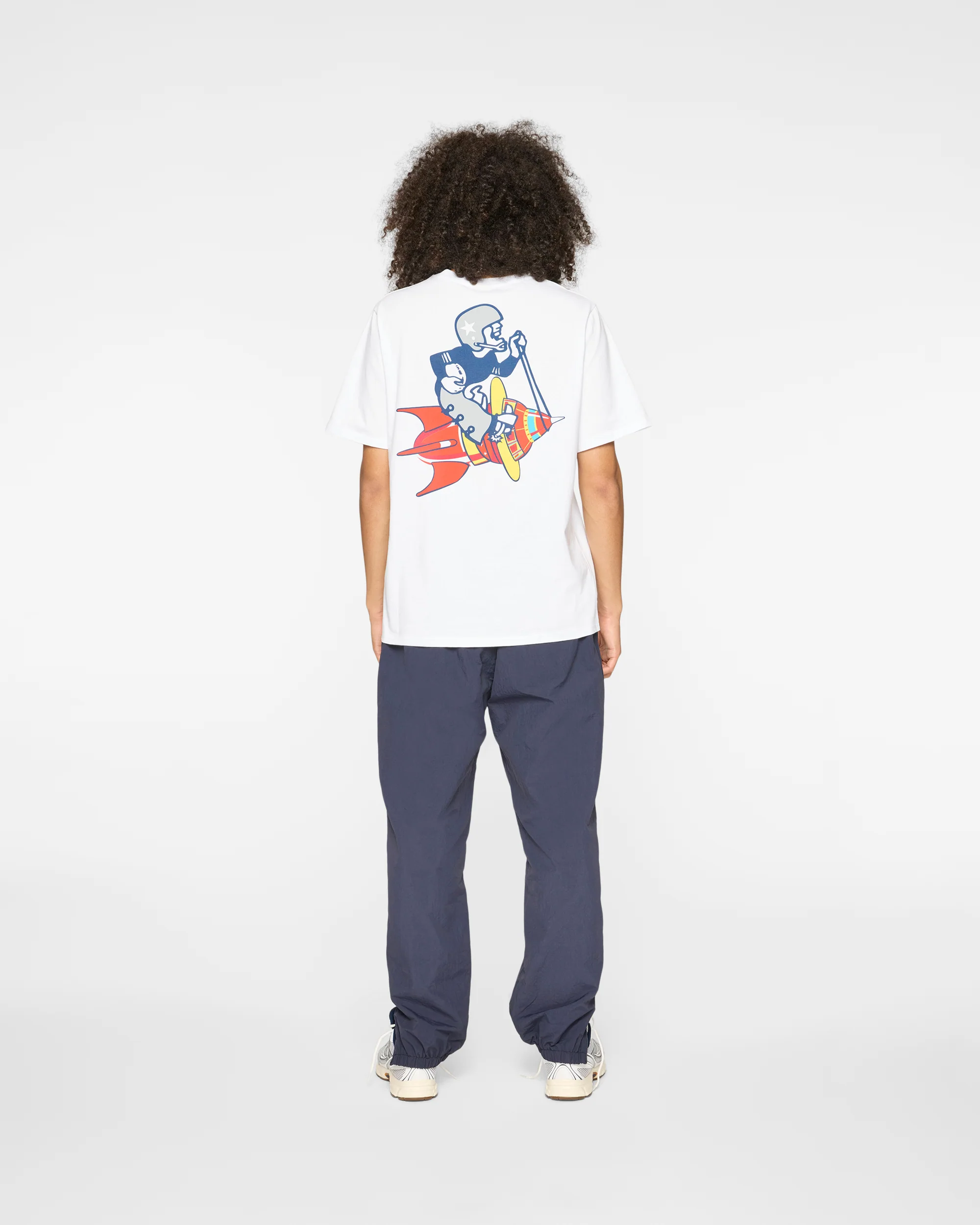 DALLAS COWBOYS MASCOT SS TEE - WHITE - Image 4