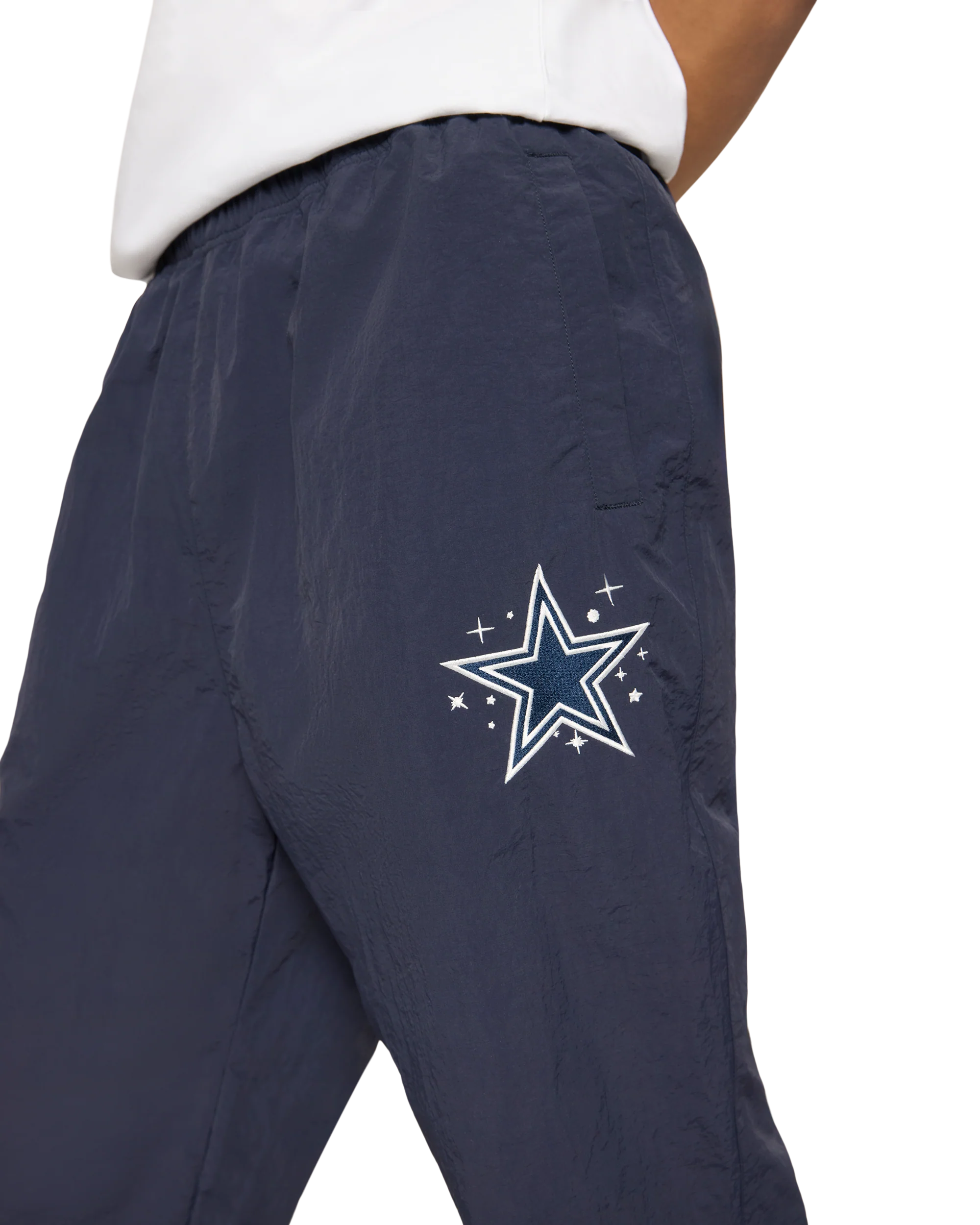 DALLAS COWBOYS WINDBREAKER PANTS - NAVY - Image 5