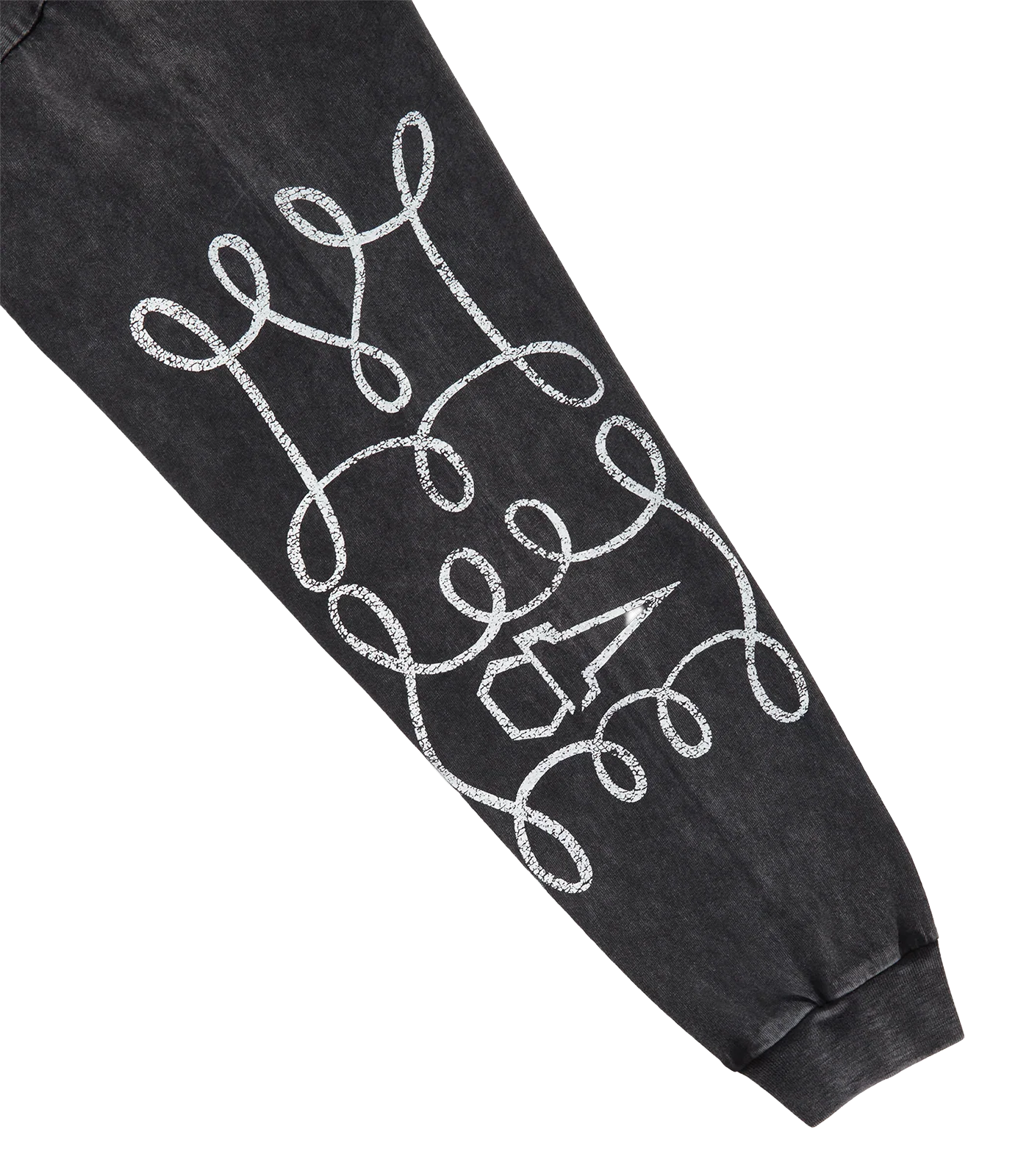 DAMAGED  ICECREAM L/S T-SHIRT - BLACK - Image 5