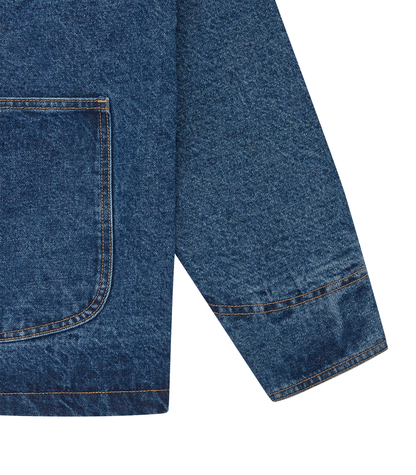 DENIM CHORE JACKET - INDIGO - Image 4