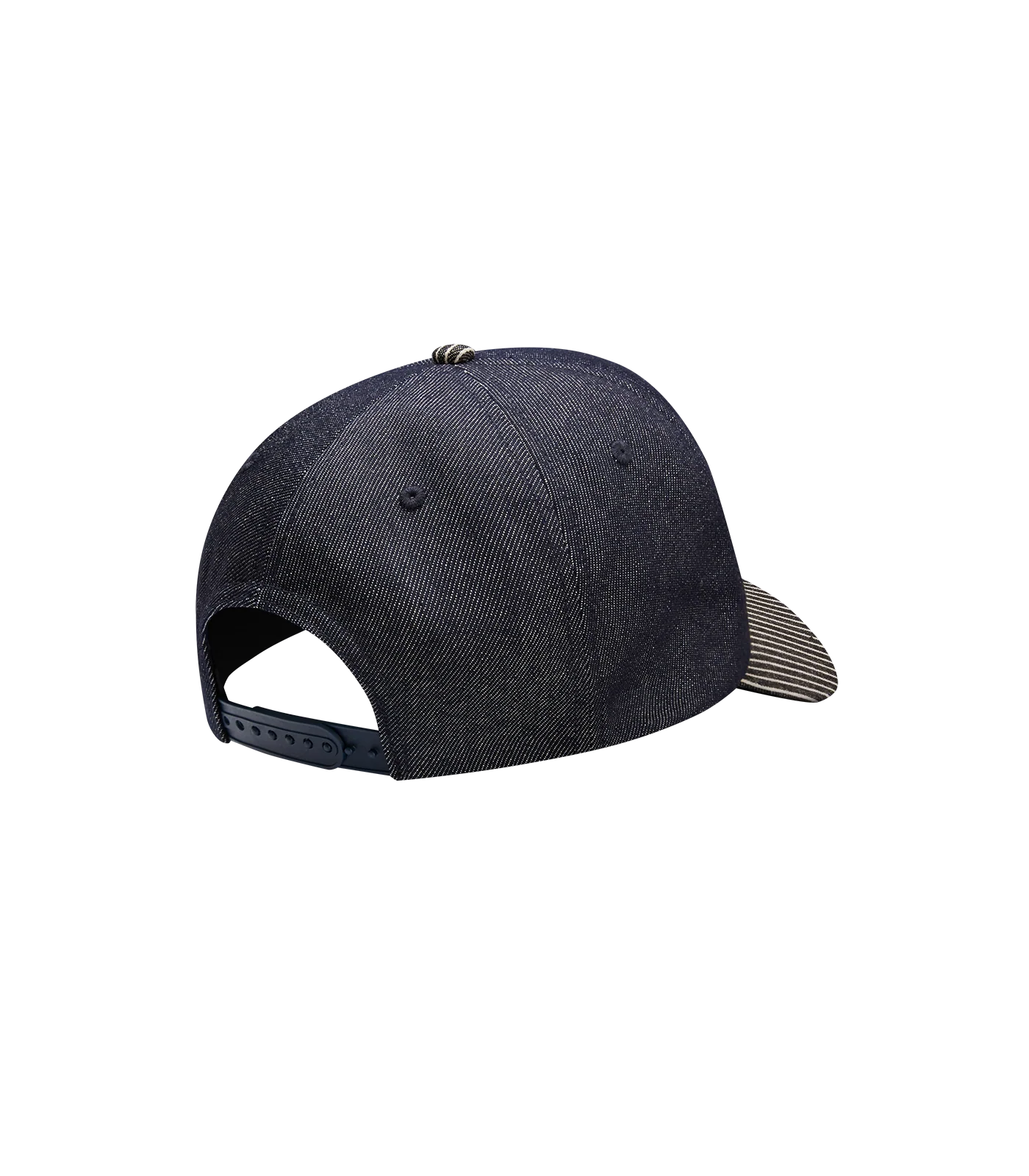 DENIM RUNNING DOG TRUCKER CAP - INDIGO - Image 2