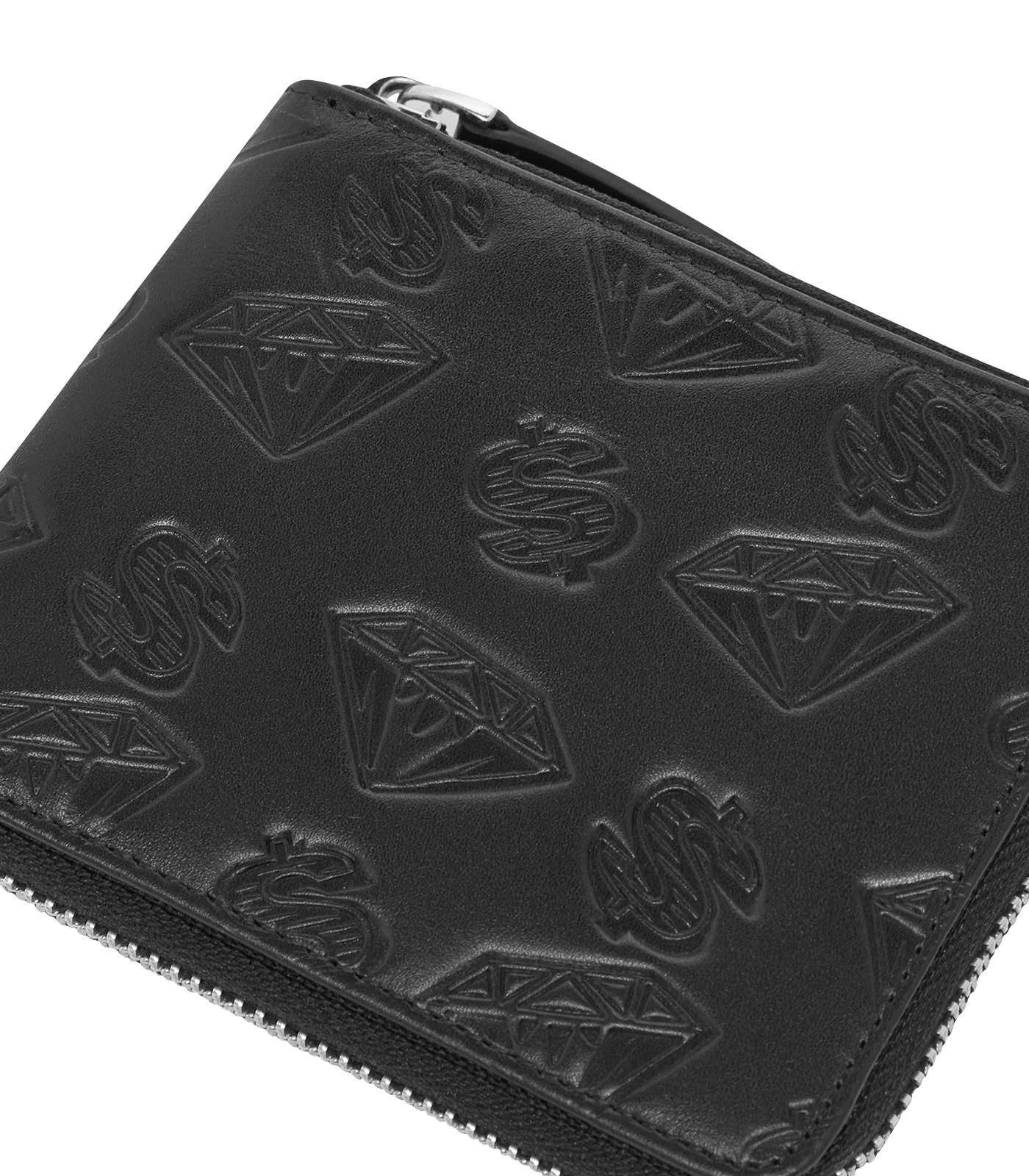 DIAMOND & DOLLARS WALLET - BLACK - Image 4