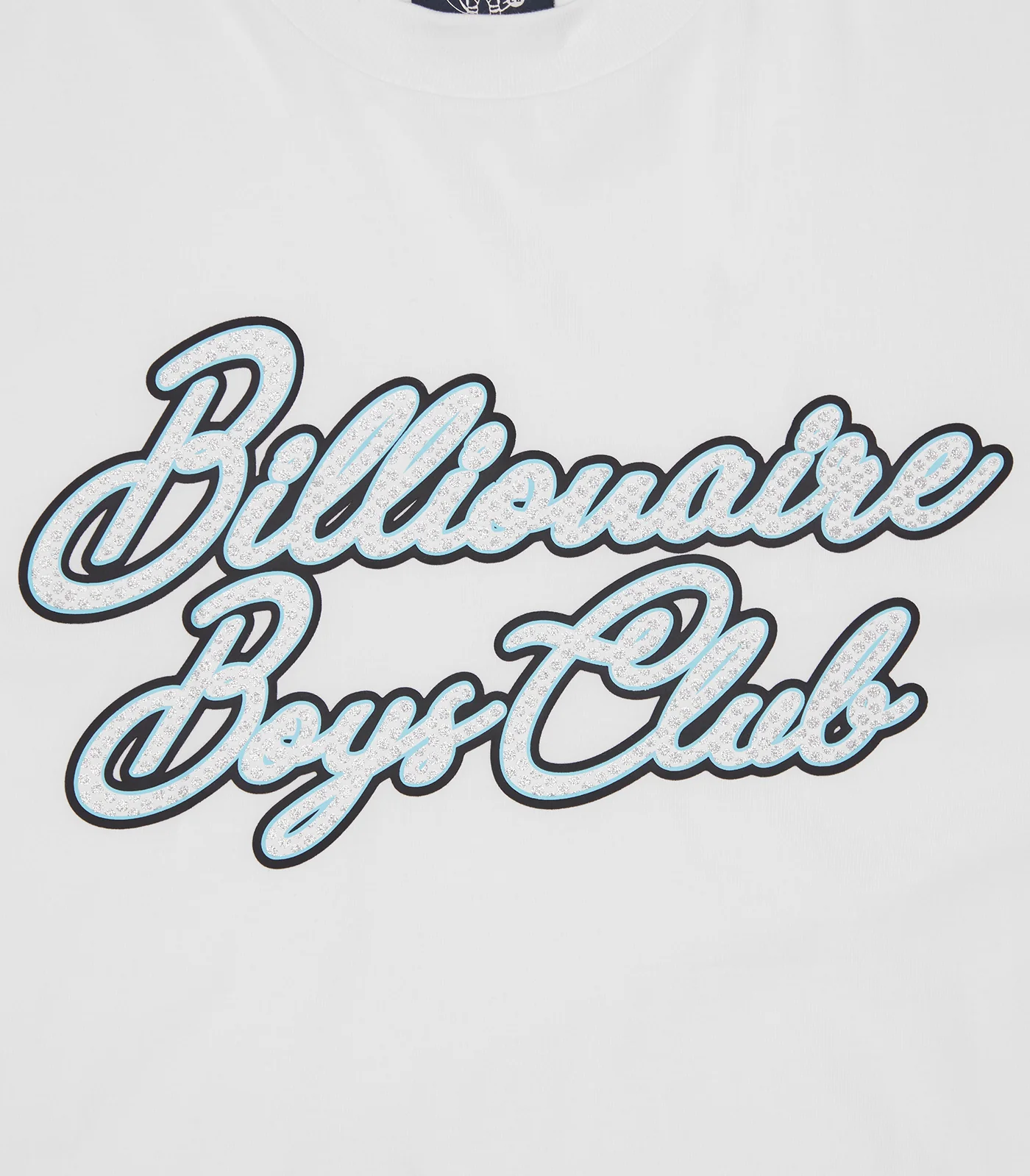 DIAMOND SCRIPT LOGO T-SHIRT - WHITE - Image 3