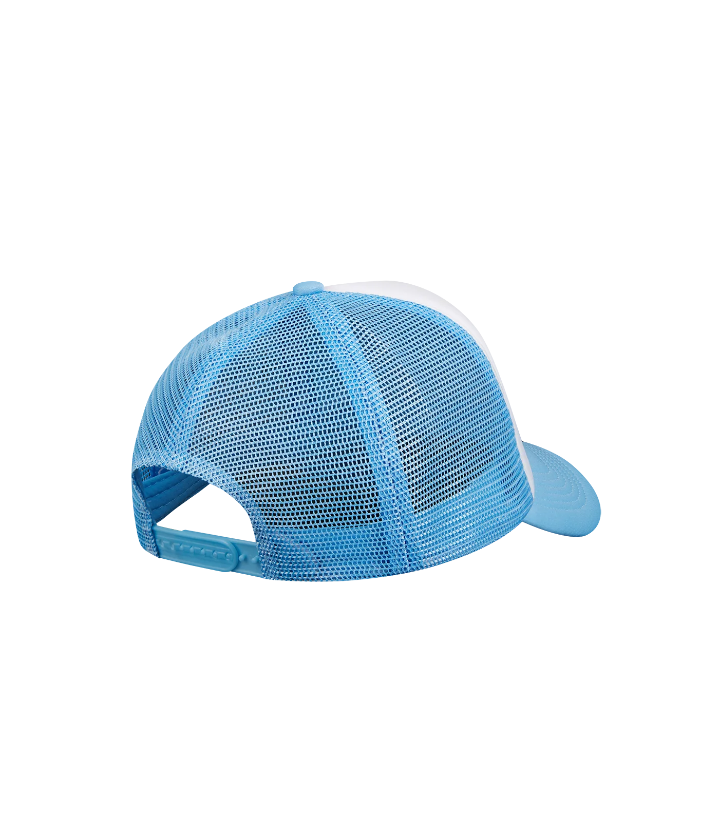 DIAMOND SCRIPT TRUCKER CAP - BLUE/WHITE - Image 2