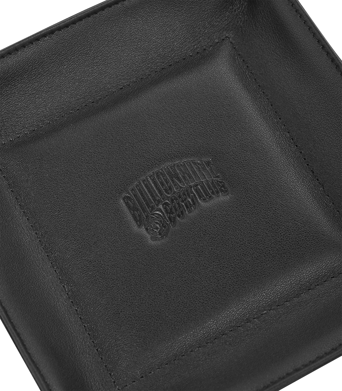 DIAMONDS & DOLLARS SMALL LEATHER COIN TRAY - BLACK - Image 3