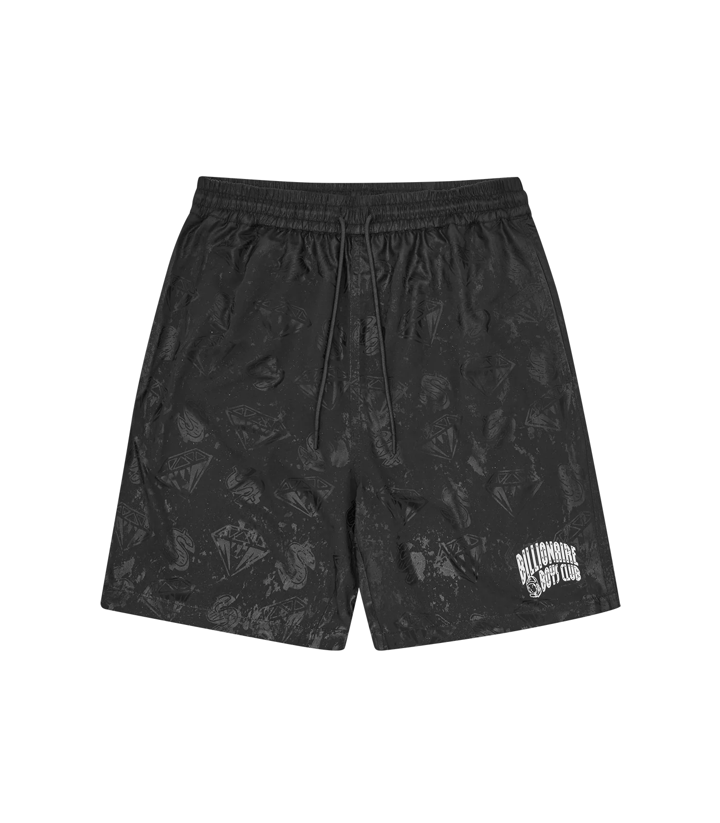 DIAMONDS & DOLLARS WATER-REACTIVE SWIM SHORT - BLACK - Image 5