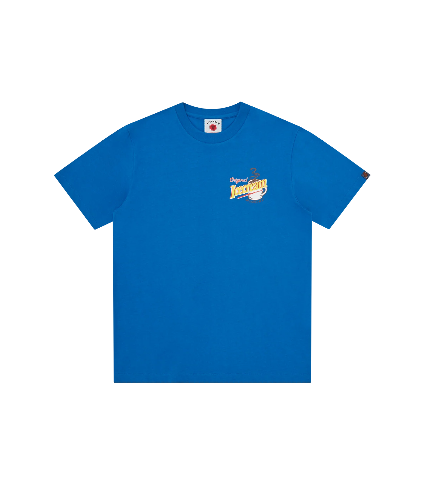 DINER COFFEE T-SHIRT - BLUE