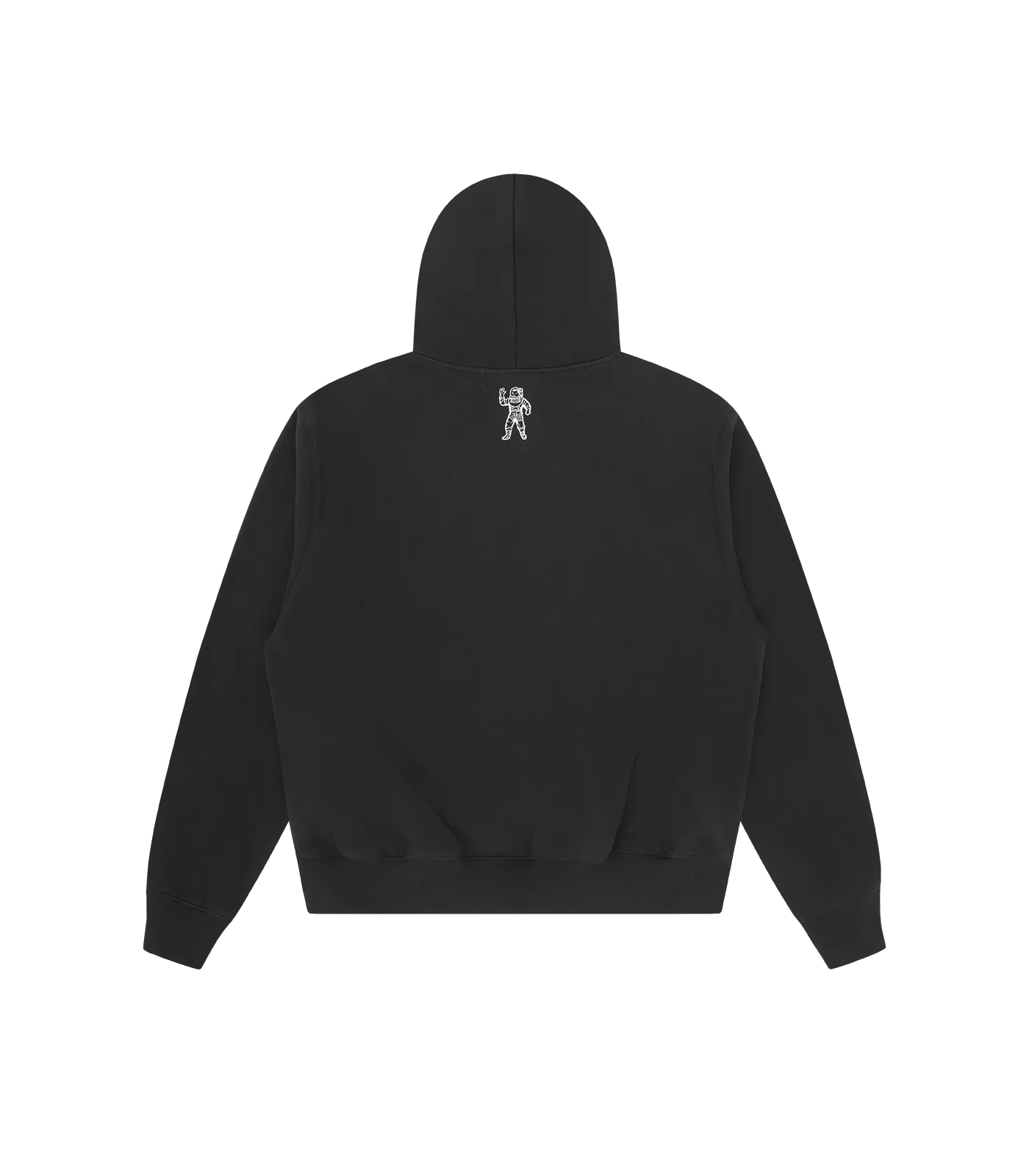 DISTORTED ARCH LOGO OVERSIZED POPOVER HOOD - BLACK - Image 2