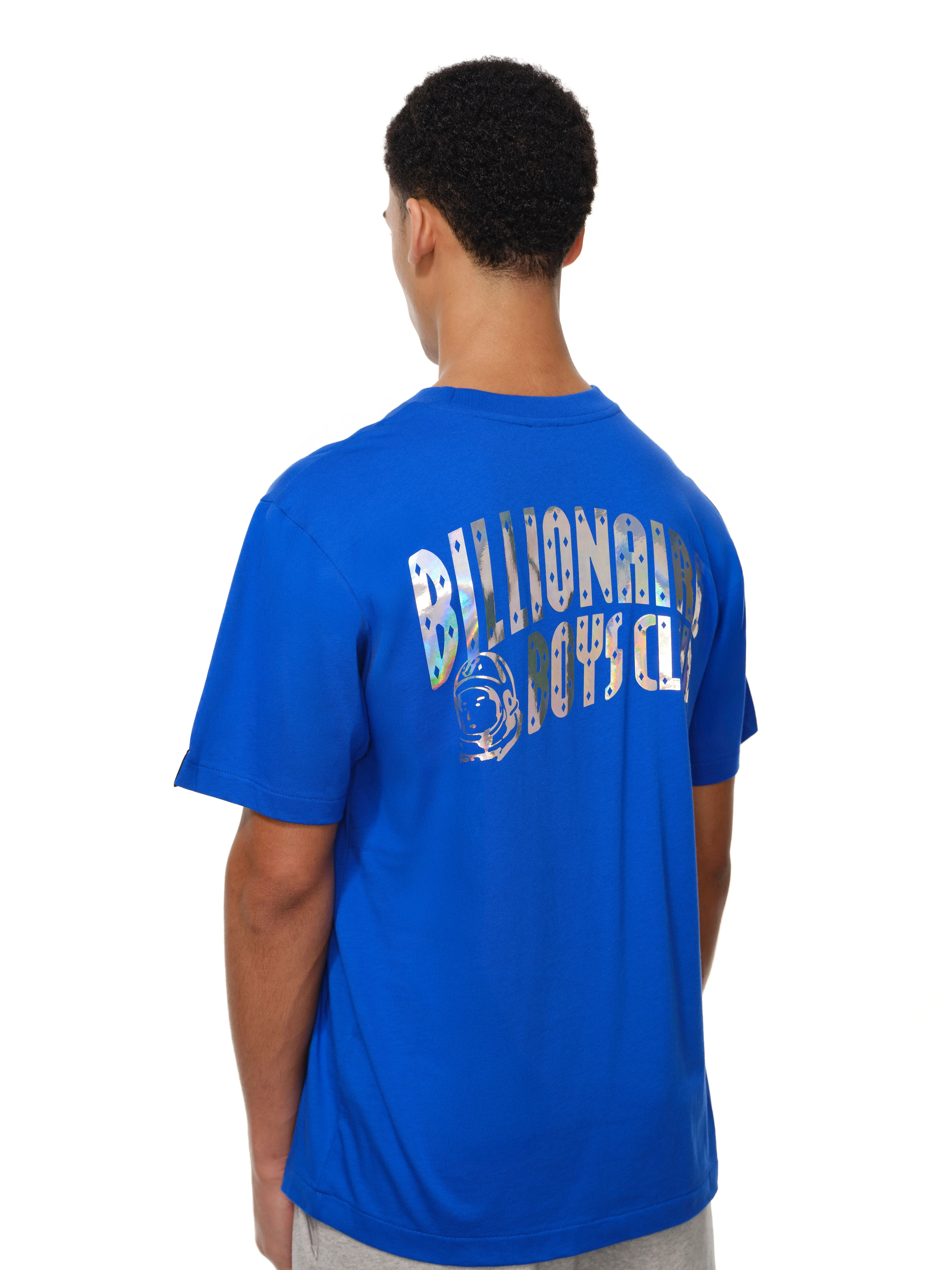 DOUBLE ARCH LOGO T-SHIRT - ROYAL BLUE - Image 4