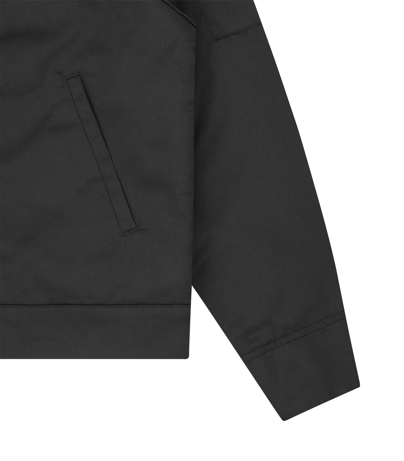 DRIPPY QUILTED WORK JACKET - BLACK - Image 6