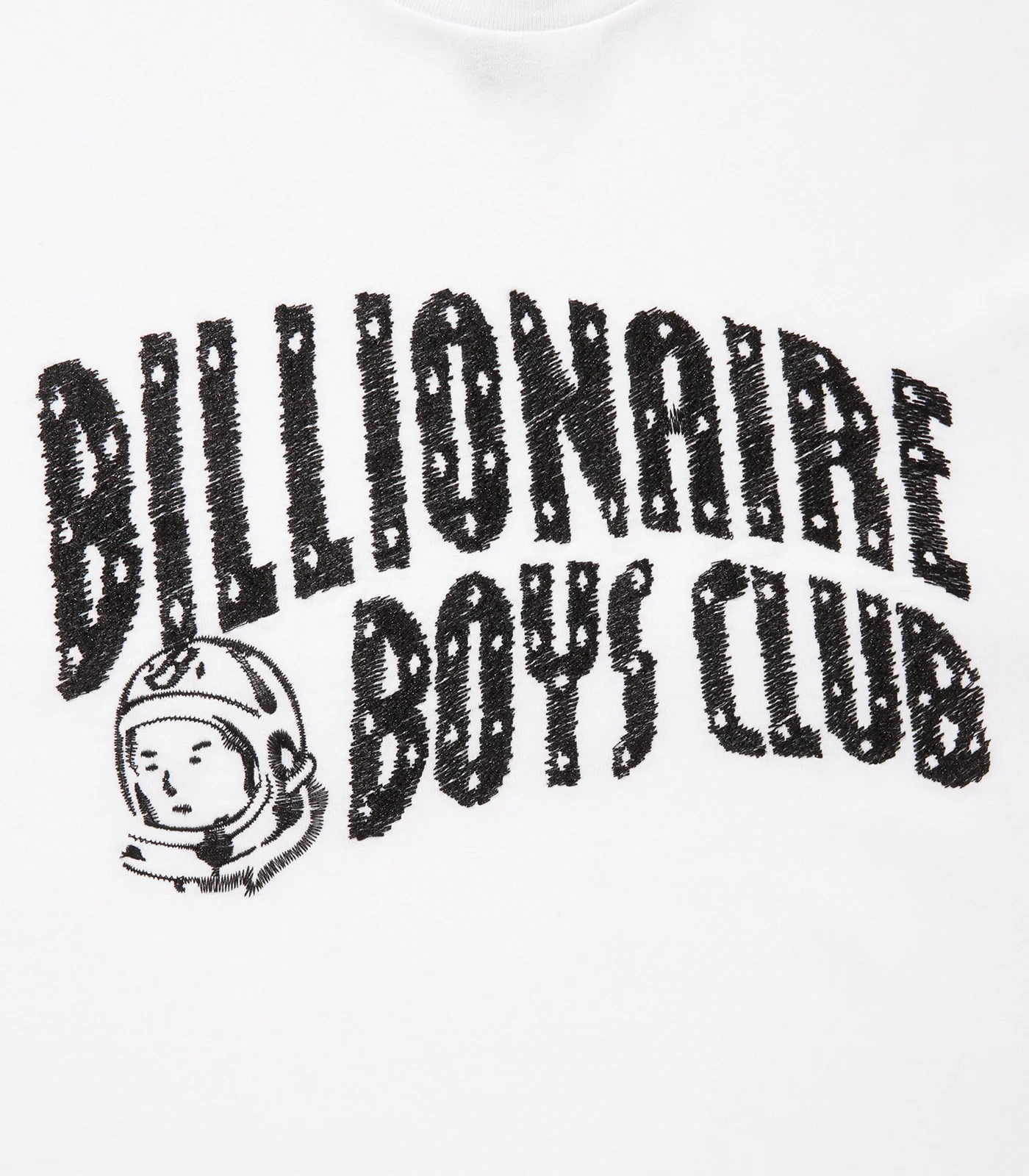 EMBROIDERED ARCH LOGO LOGO T-SHIRT - WHITE - Image 3