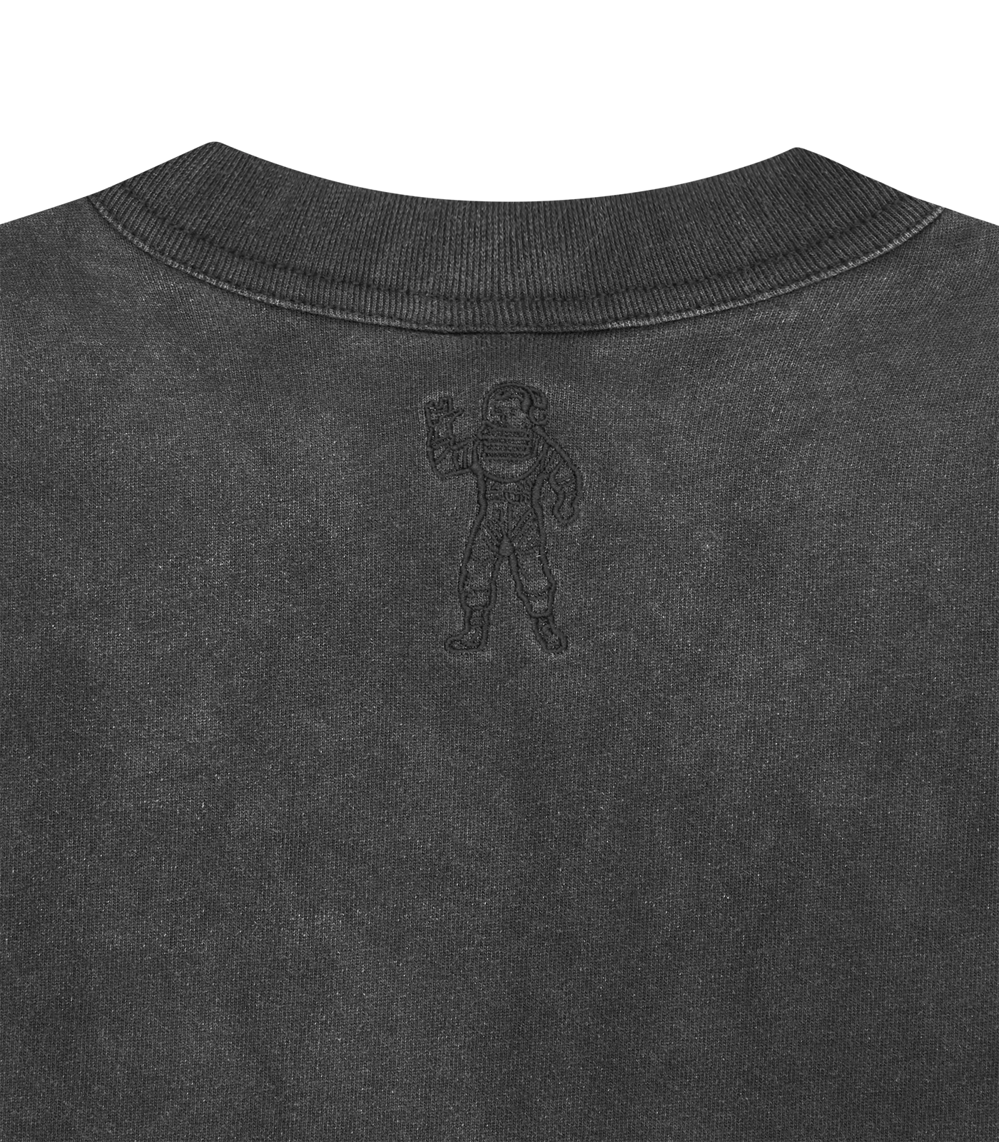 EMBROIDERED ARCH LOGO T-SHIRT - BLACK - Image 4