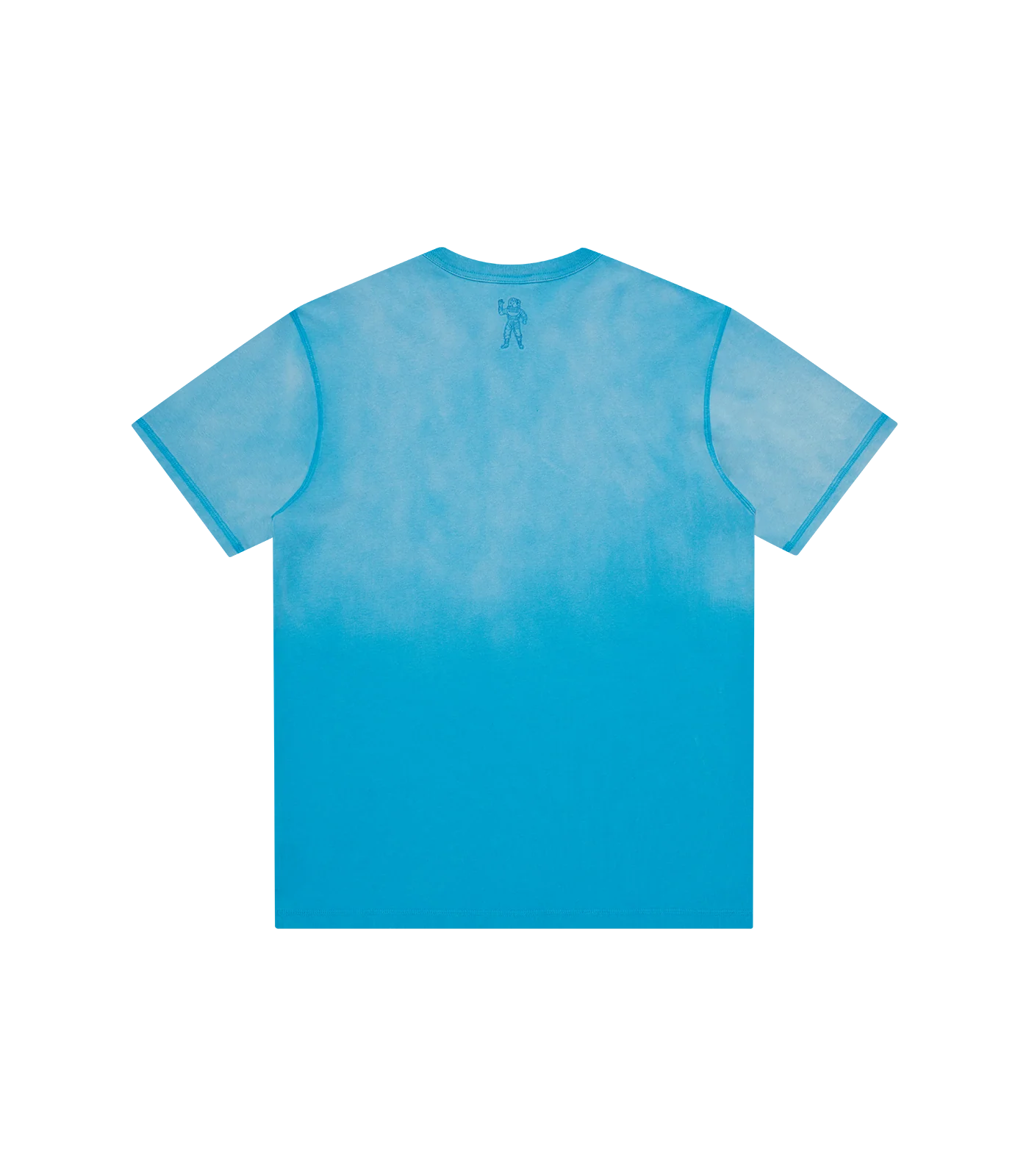EMBROIDERED ARCH LOGO T-SHIRT - BLUE - Image 2
