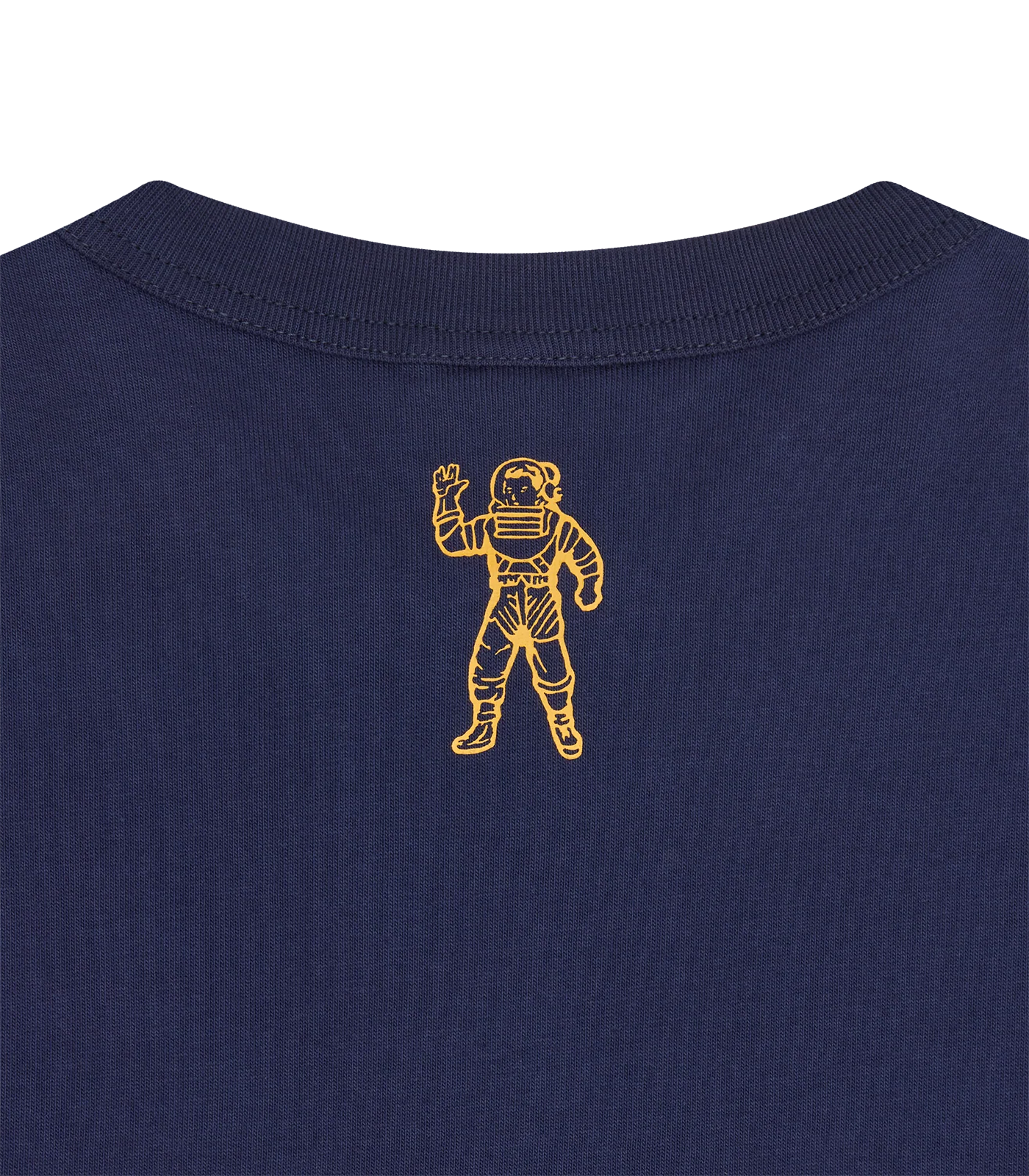 EMBROIDERED CREST LOGO OVERSIZED T-SHIRT - NAVY - Image 4