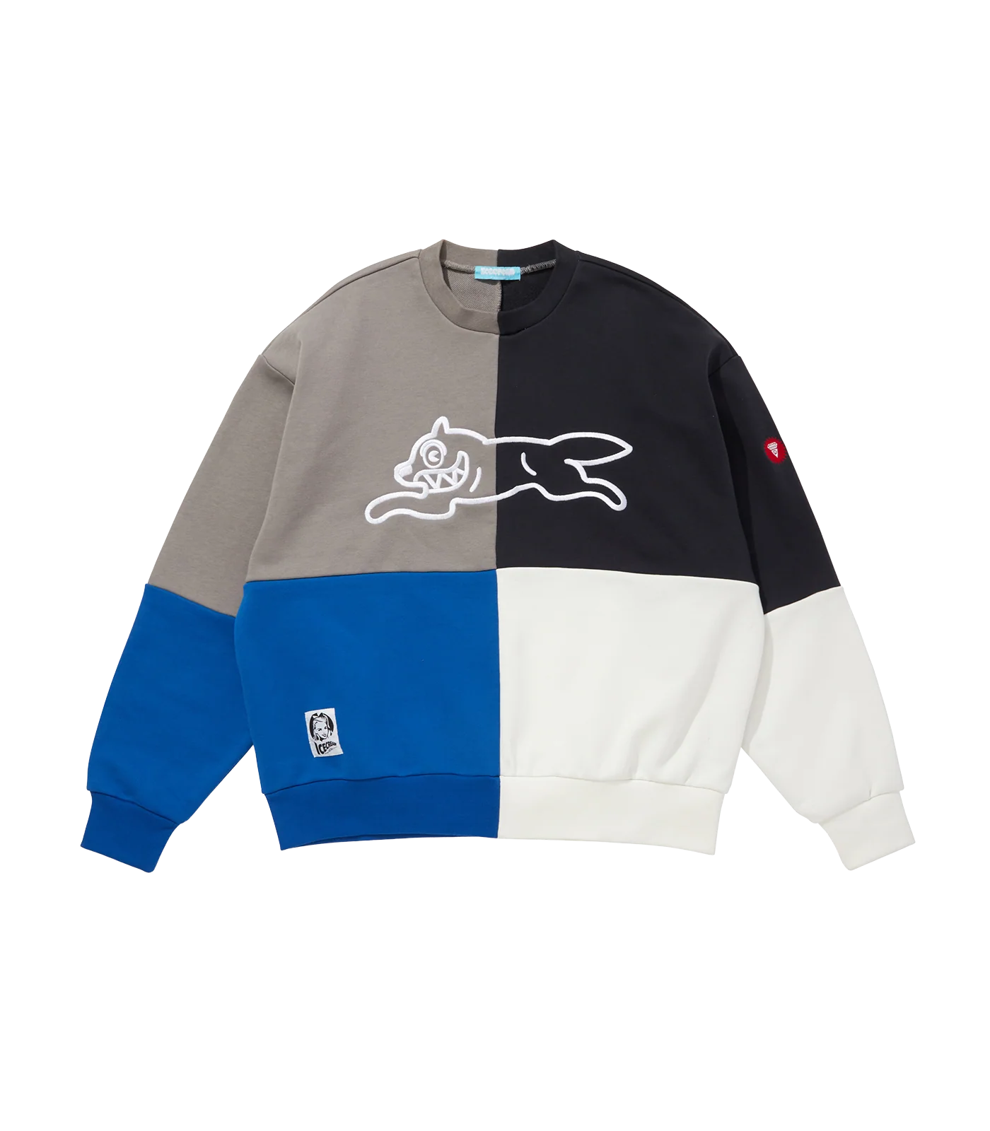 RUNNING DOG CRAZY SWEATSHIRT - CRAZY COLOURS