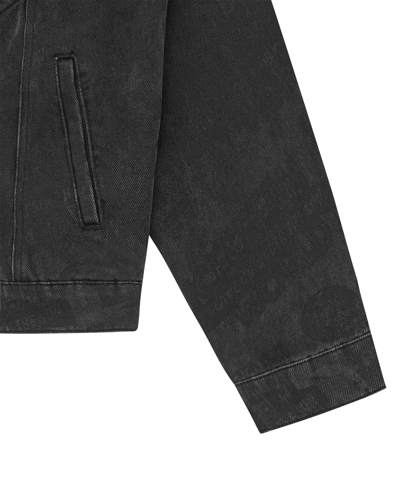EVERY FLAVOUR DENIM TRUCKER JACKET - WASHED BLACK - Image 6