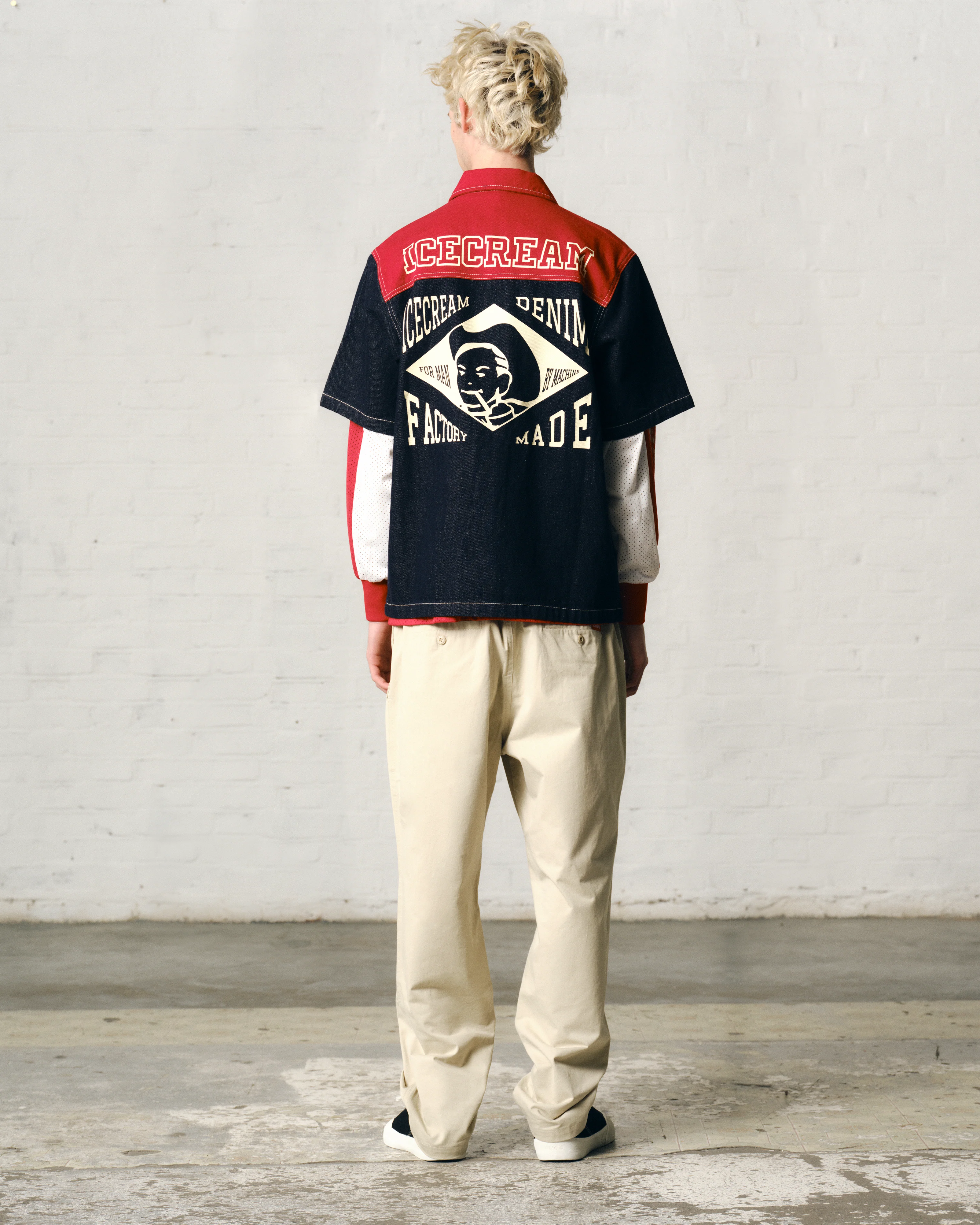 FACTORY MADE DENIM WORK SHIRT - INDIGO - Image 4