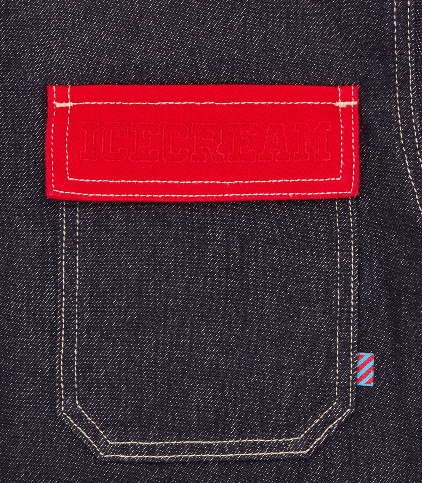 FACTORY MADE DENIM WORK SHIRT - INDIGO - Image 5