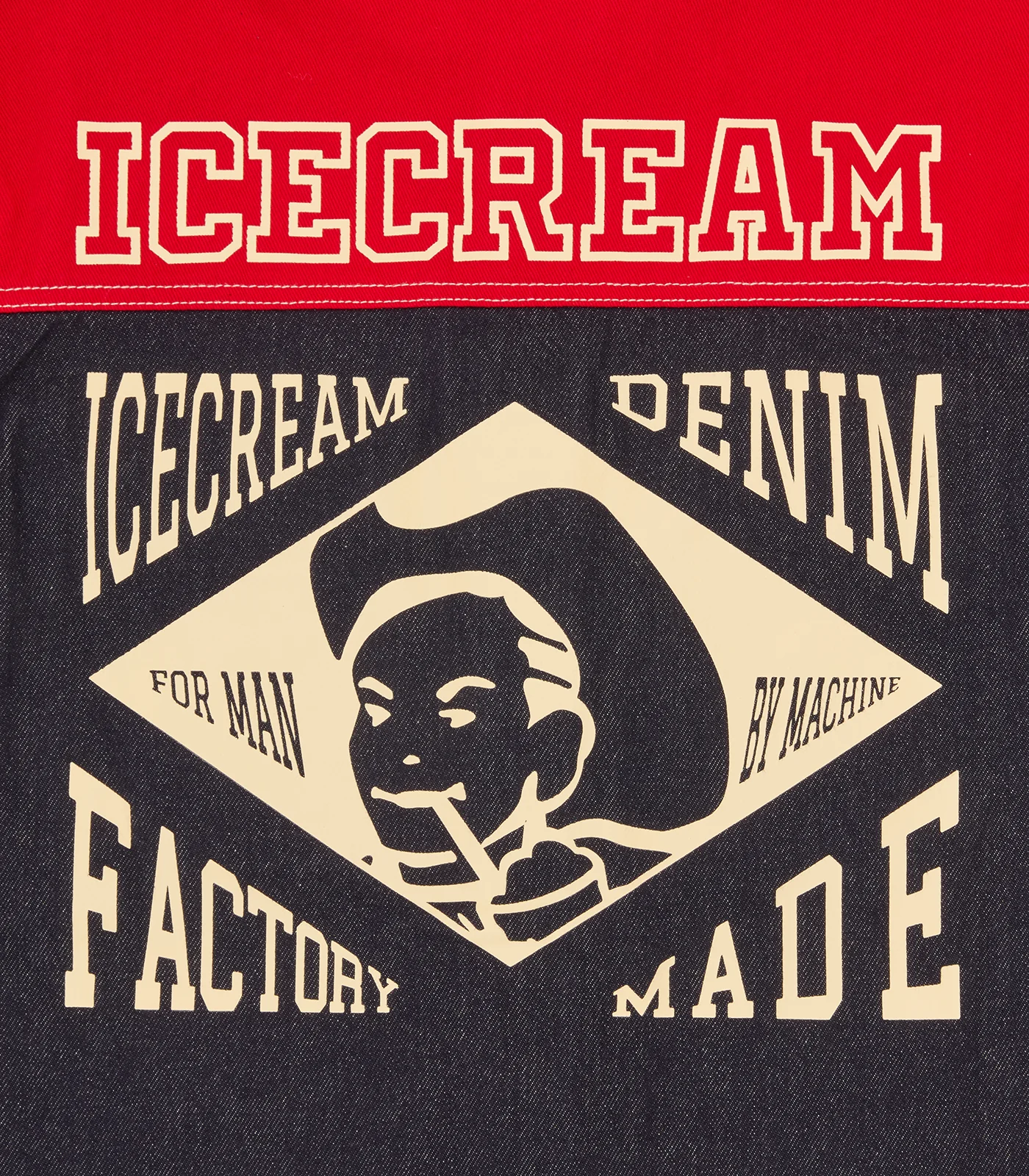 FACTORY MADE DENIM WORK SHIRT - INDIGO - Image 7