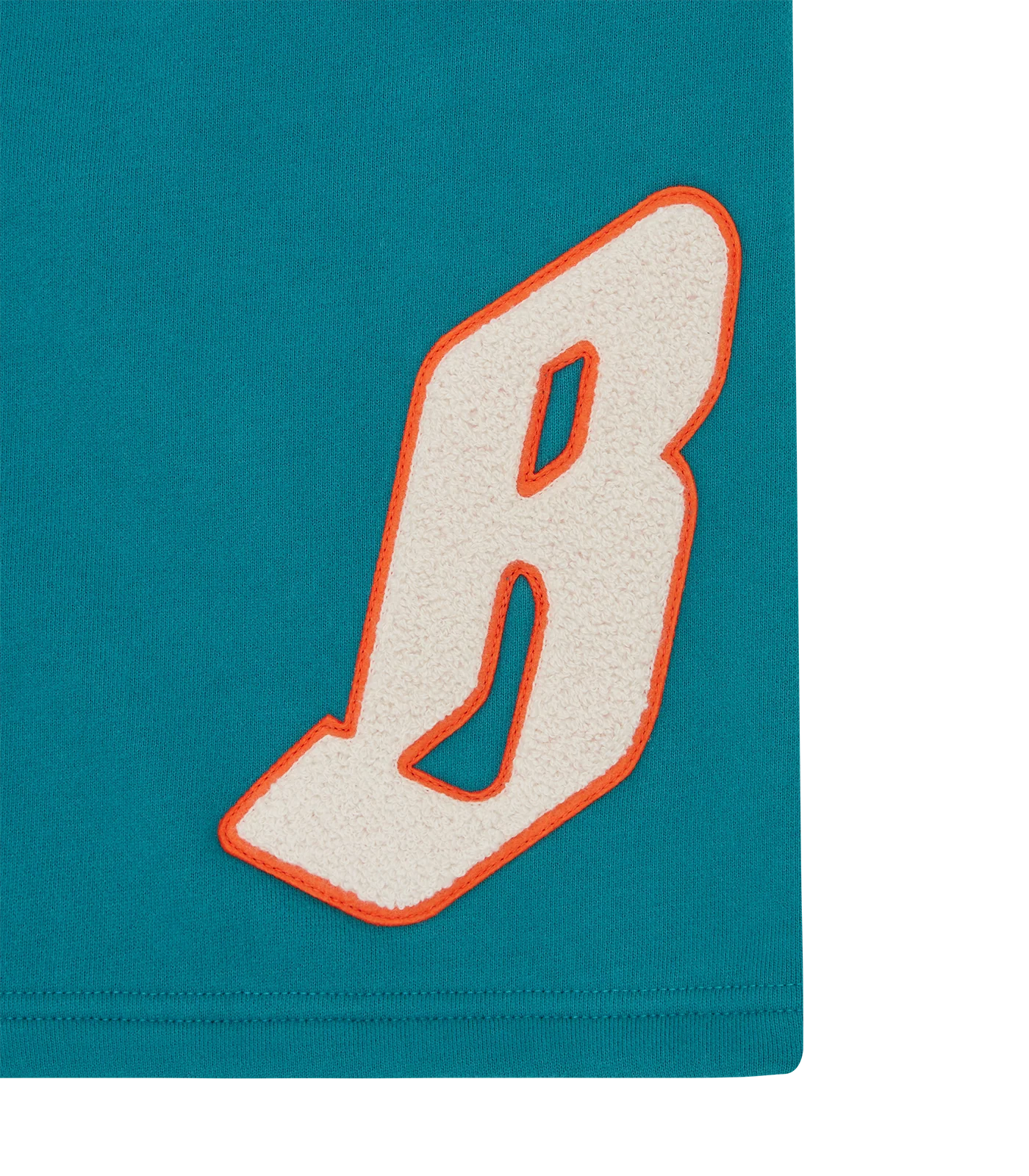 FLYING B CHENILLE SWEATSHORTS - TEAL - Image 4
