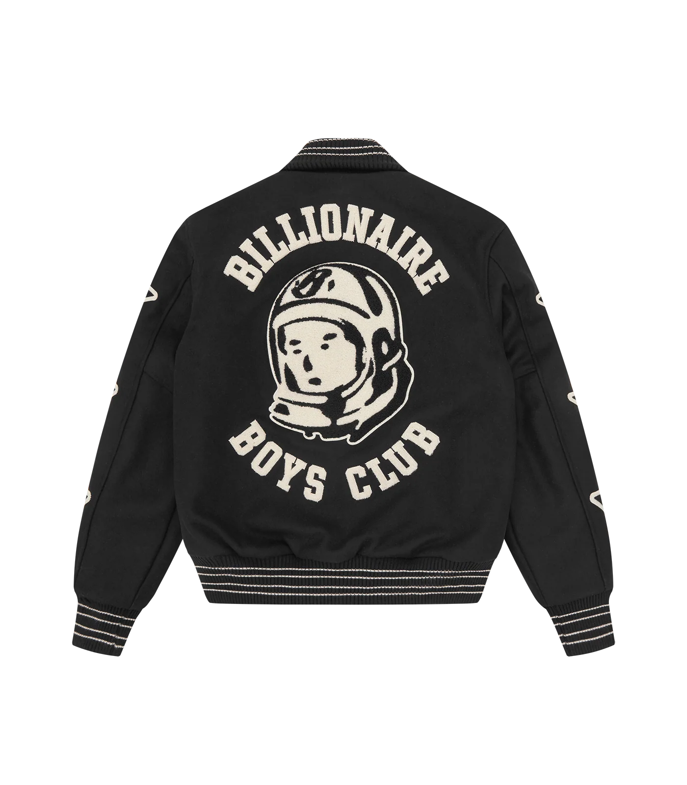 FLYING B VARSITY JACKET - BLACK - Image 4