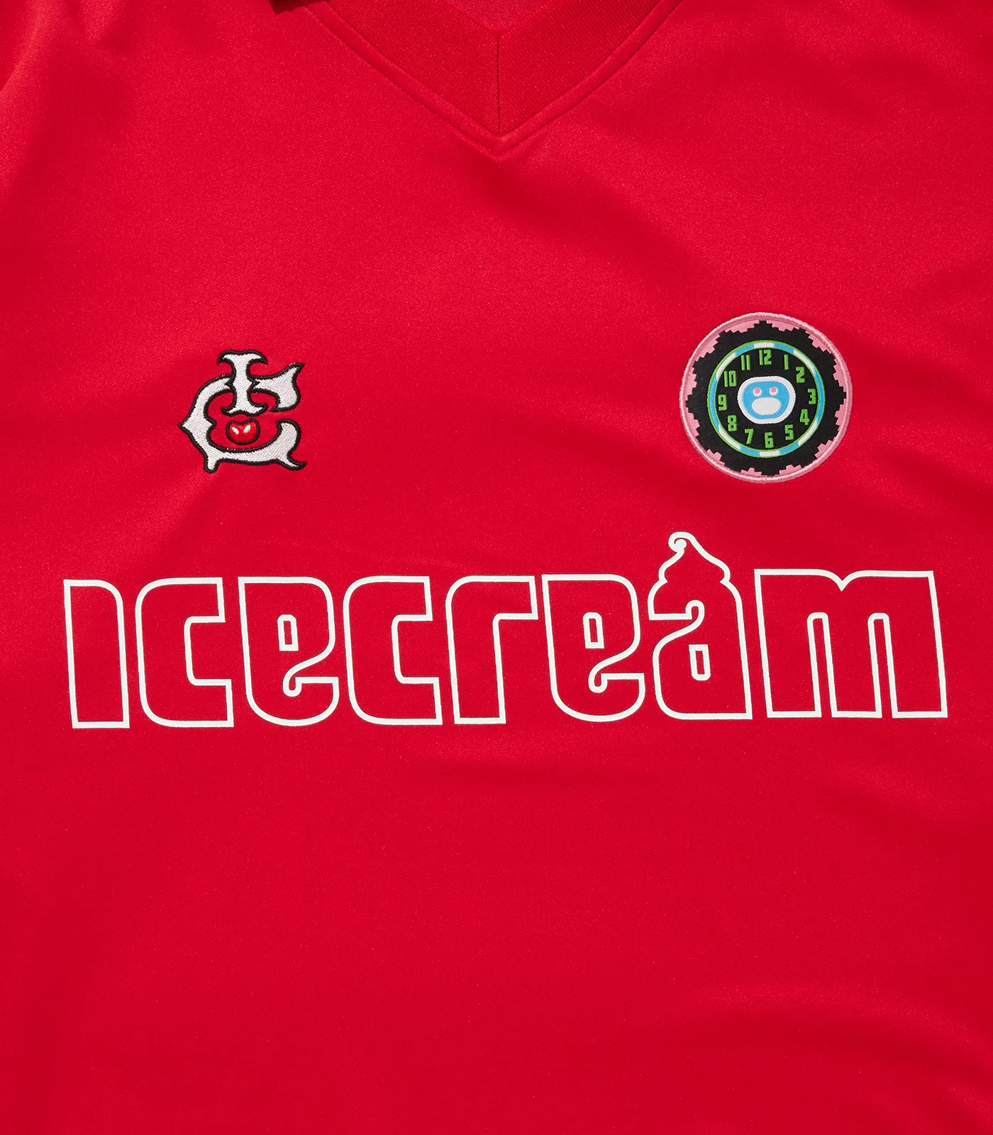 FOOTBALL L/S SHIRT - RED - Image 3