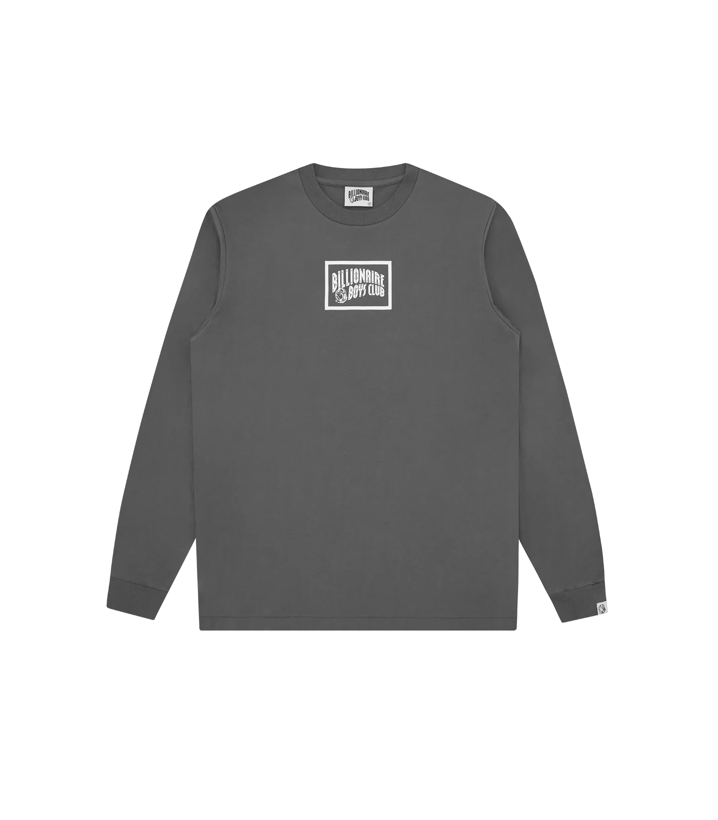 FRAMED ARCH LOGO L/S T-SHIRT - SPACE GREY