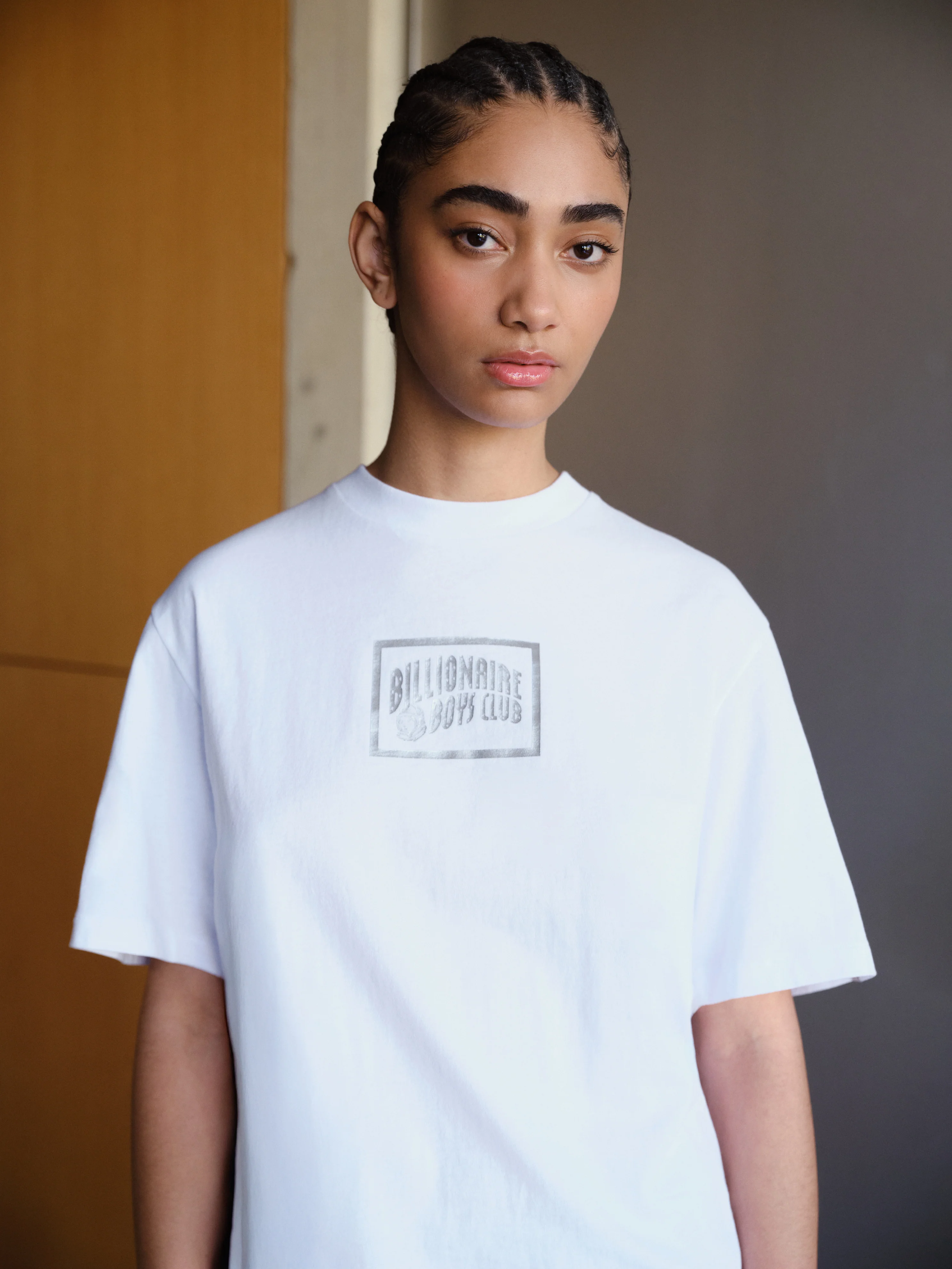 FRAMED ARCH LOGO T-SHIRT - WHITE - Image 3