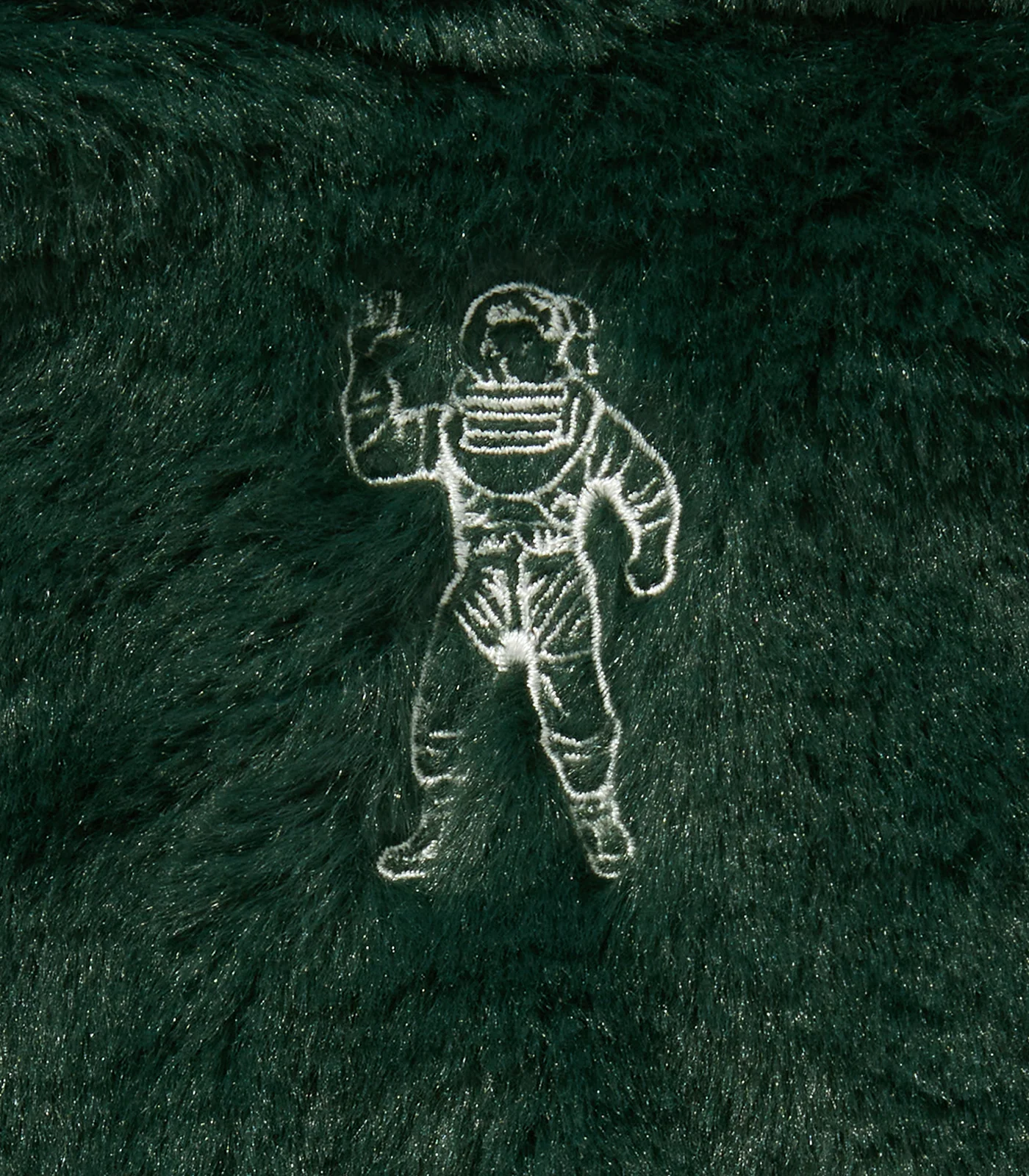 FUR DOWN JACKET - GREEN - Image 4