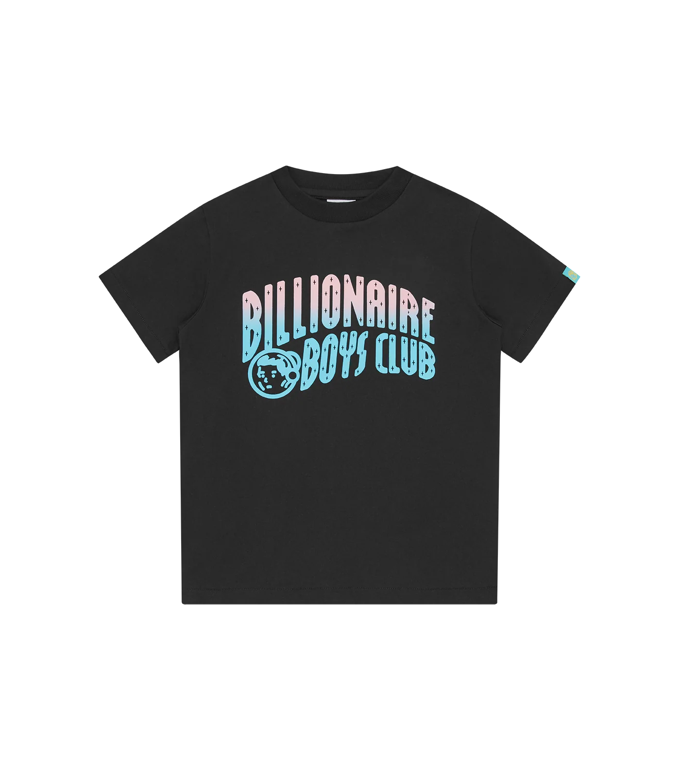 KIDS GRADIENT ARCH LOGO T-SHIRT - BLACK